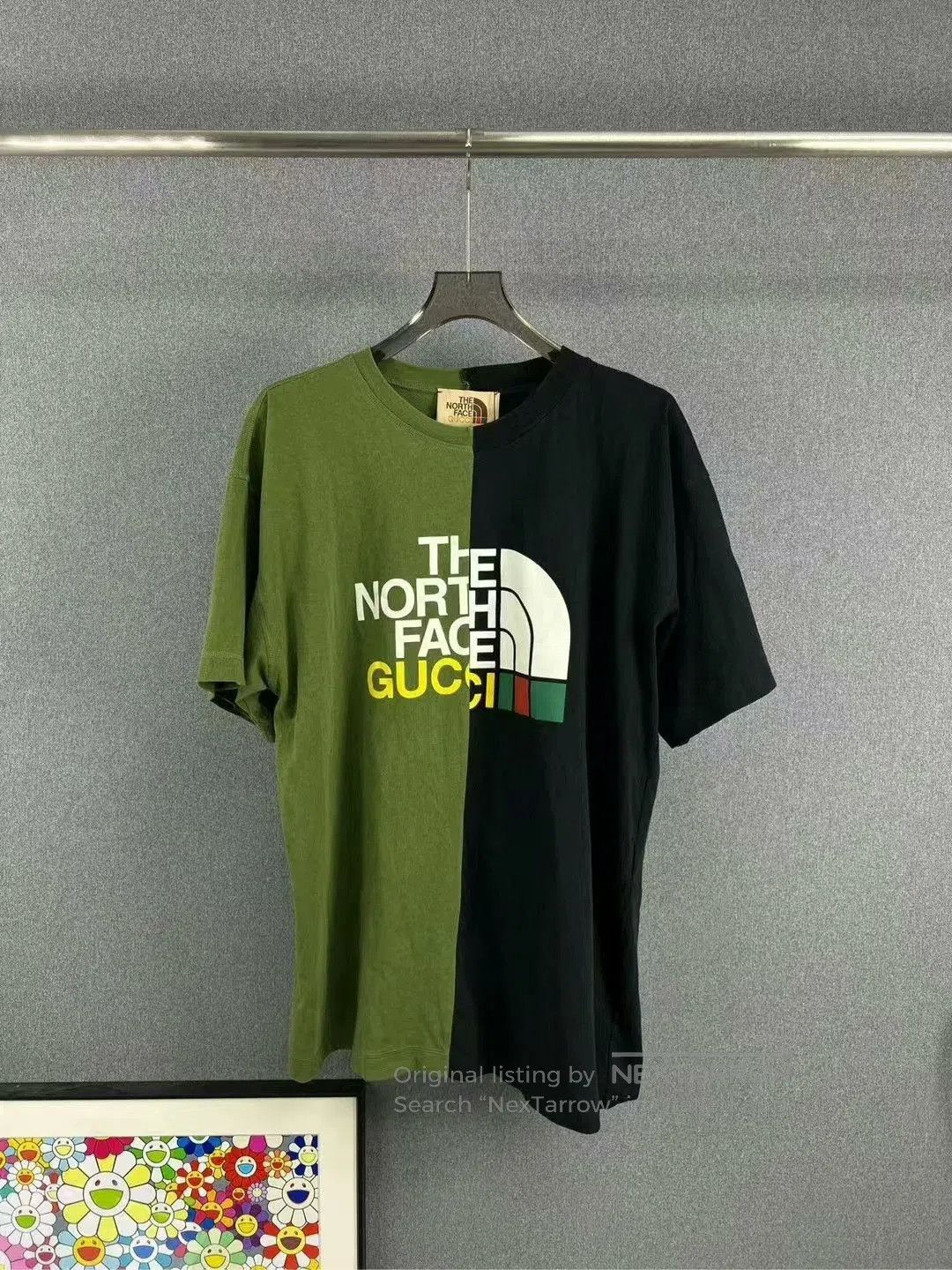 gucci the north face short sleeve t-shirt.