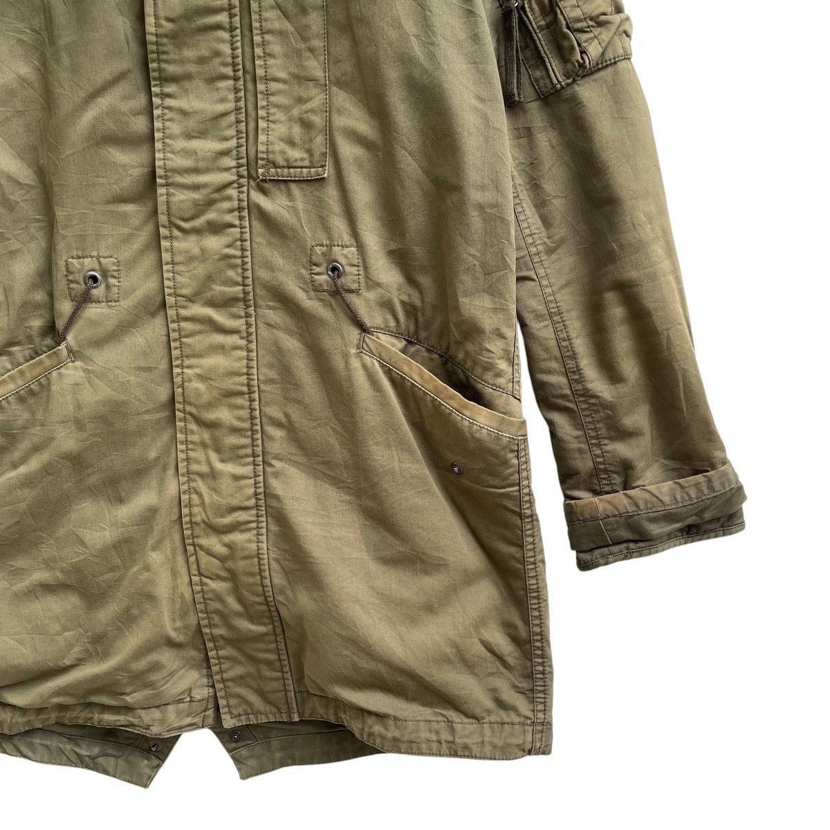 If Six Was Nine × Japanese Brand × Le Grande Bleu (L.G.B.) Japanese Brand Rupert Fur Coat Parka Fishtail Size M / US 6-8 / IT 42-44 - 6 Thumbnail