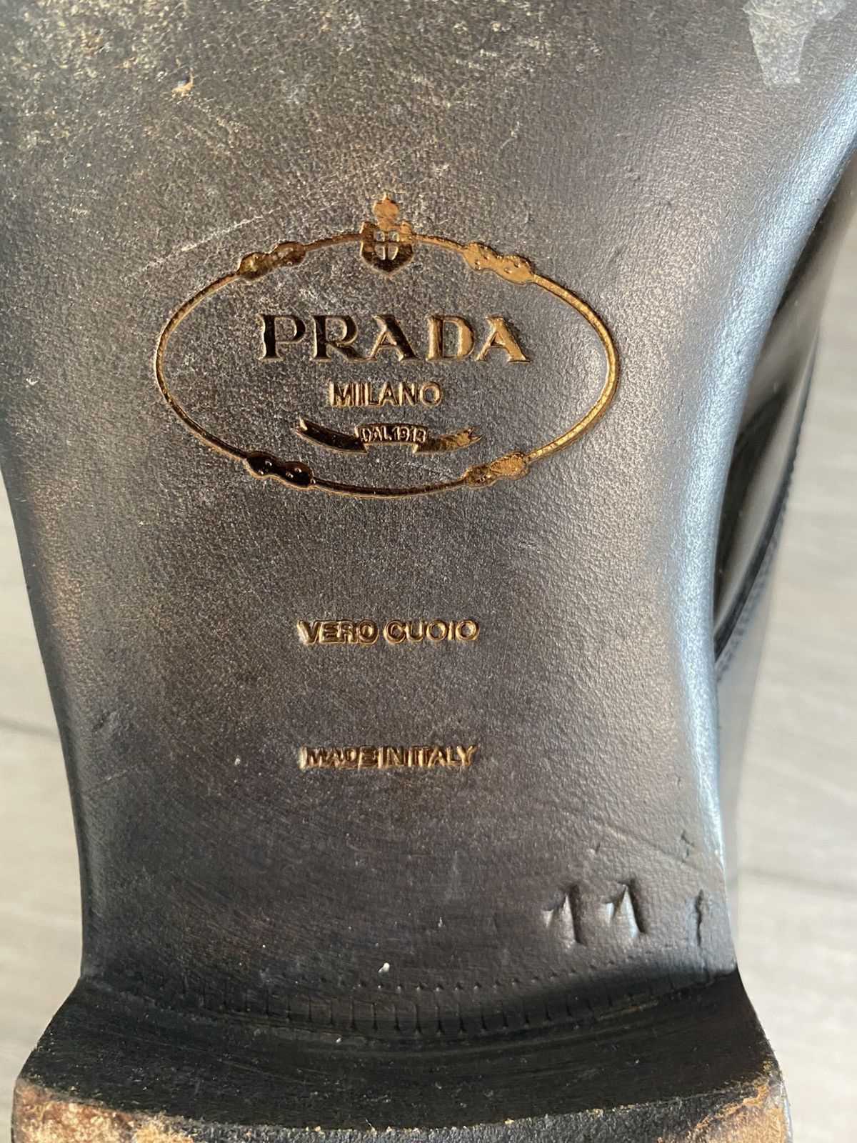Prada prada tuxedo shoes Size US 11 / EU 44 - 5 Thumbnail