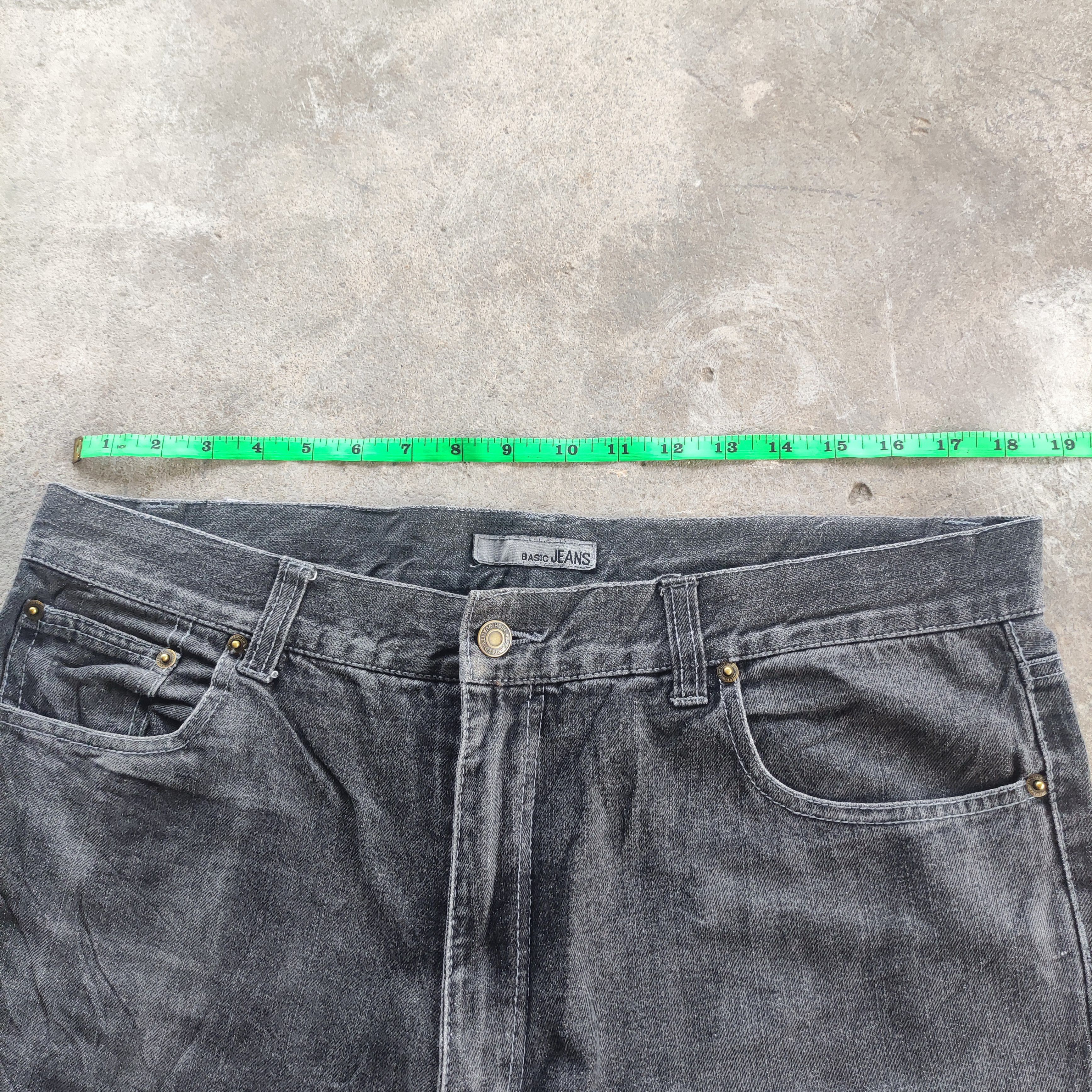 Vintage Japanese Basic Jeans Brand Baggy Jeans Ripped Pants