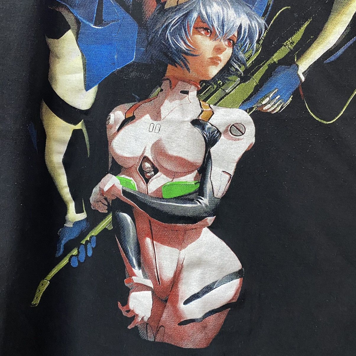 Anime NEON GENESIS EVANGELION Rei Ayanami Anime Bootleg Tee Size US L / EU 52-54 / 3 - 4 Thumbnail