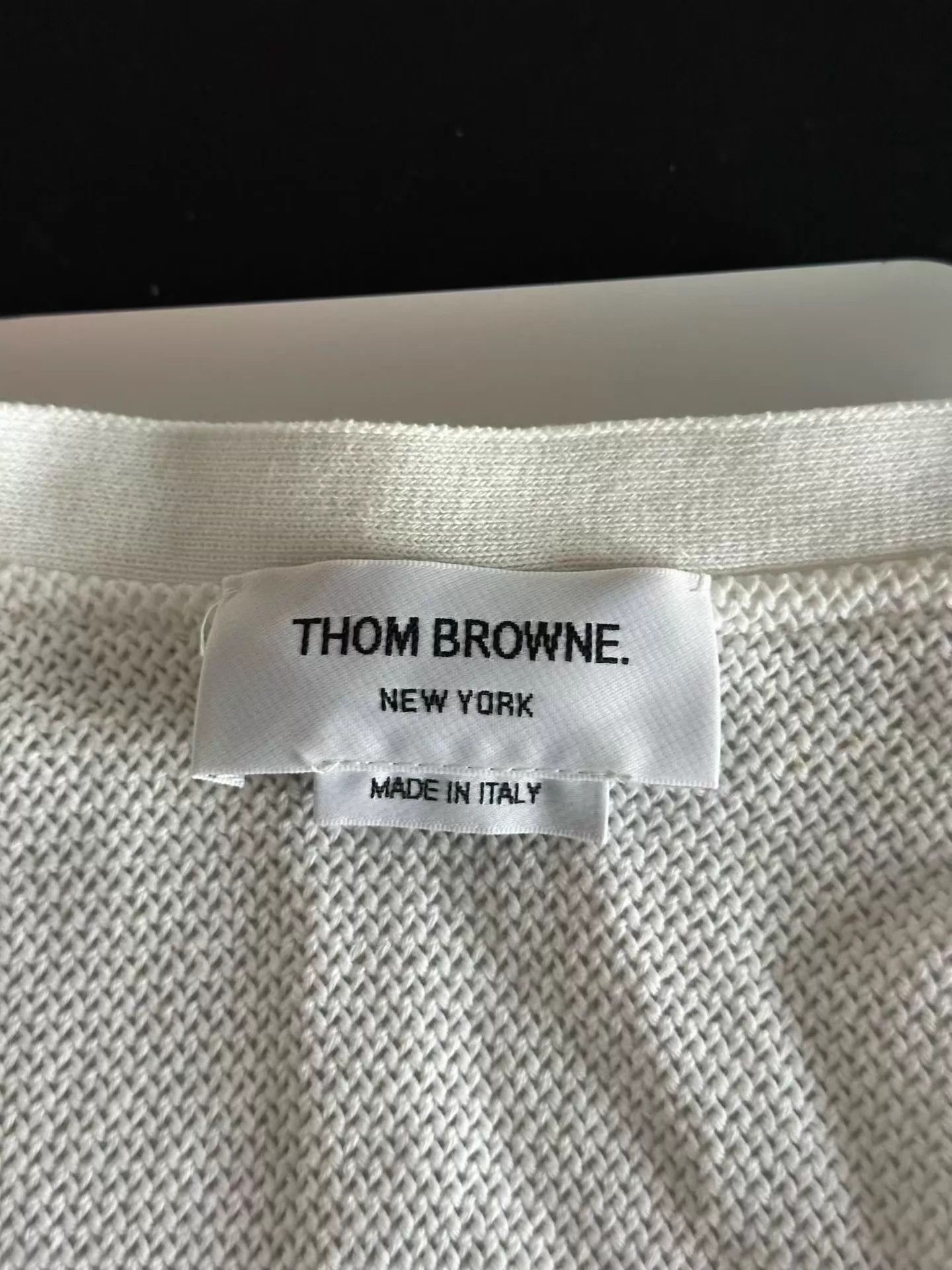 Thom Browne Thom Browne White Cardigan Size 4 98 New Size US XL / EU 56 / 4 - 3 Thumbnail