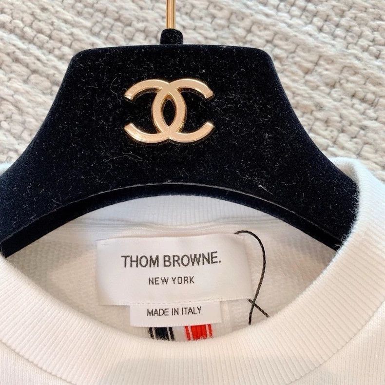 Thom Browne Thom Browne White hoodie Size XS / US 0-2 / IT 36-38 - 4 Thumbnail