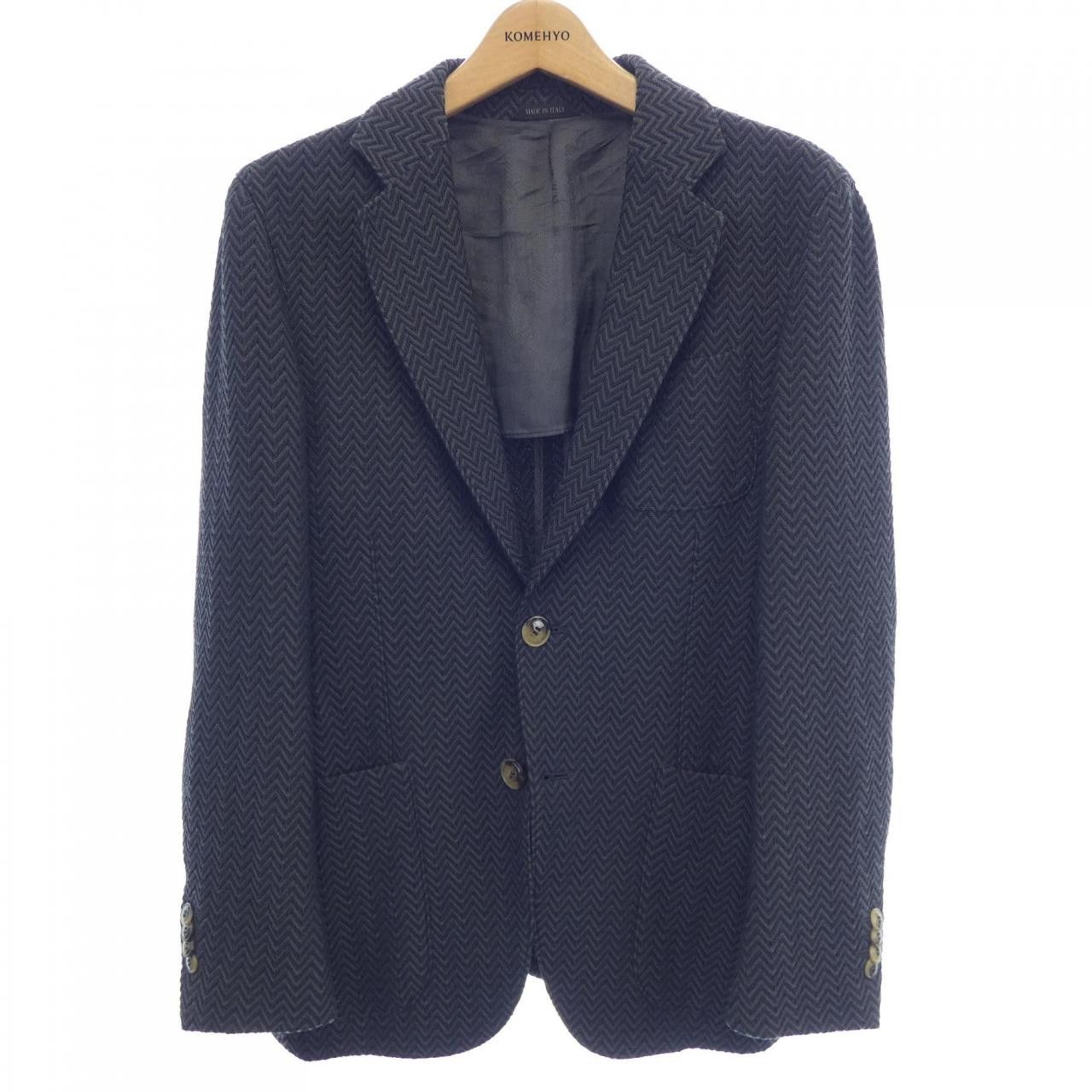 Giorgio Armani Giorgio Armani Giorgio Armani Wool Jacket Textile Outerwear 8WGGG02B DUTY FREE for USA Size ONE SIZE - 1 Thumbnail