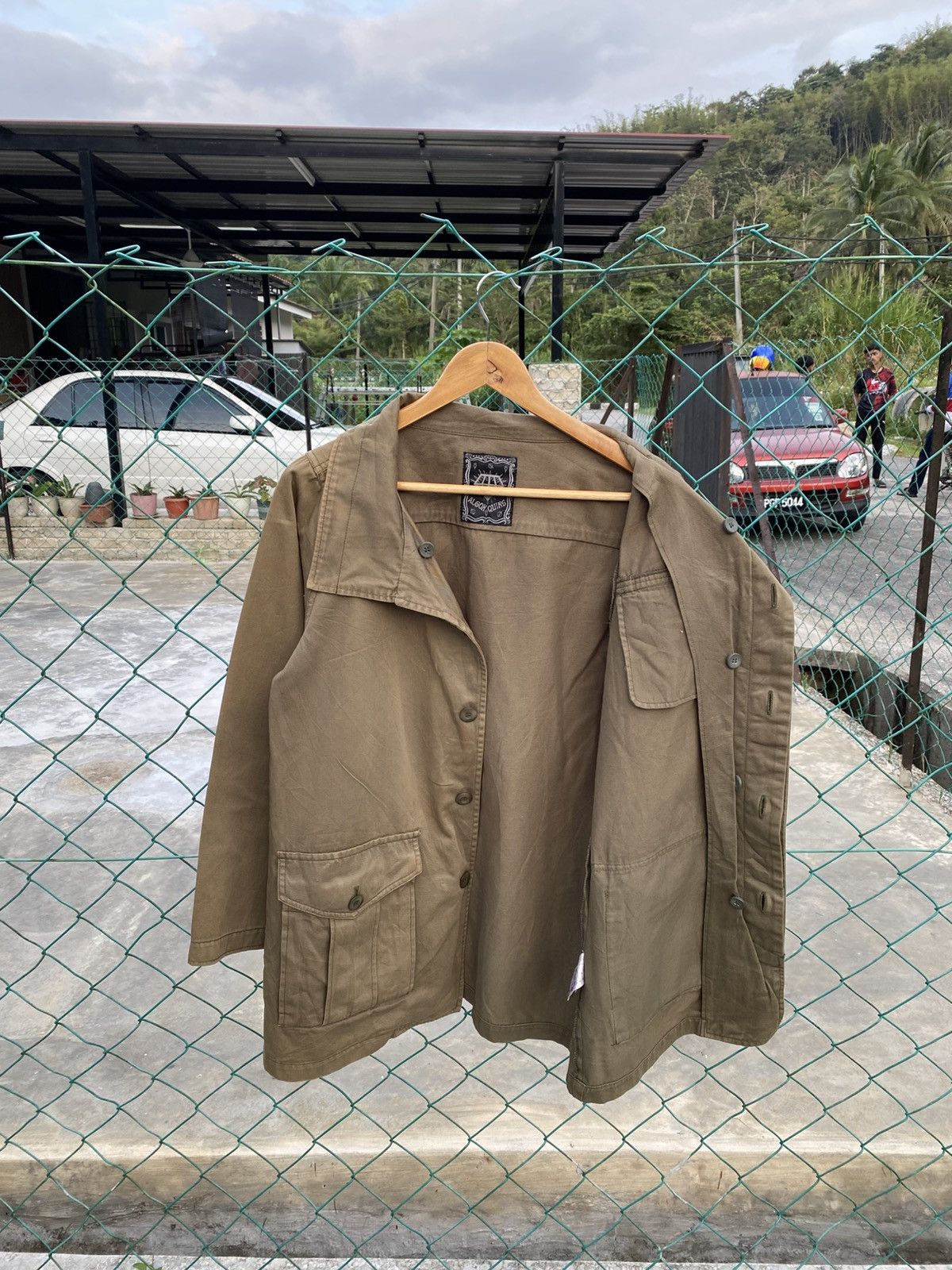 Japanese Brand Vintage Algonquins punk military sun faded jacket Size US M / EU 48-50 / 2 - 3 Thumbnail