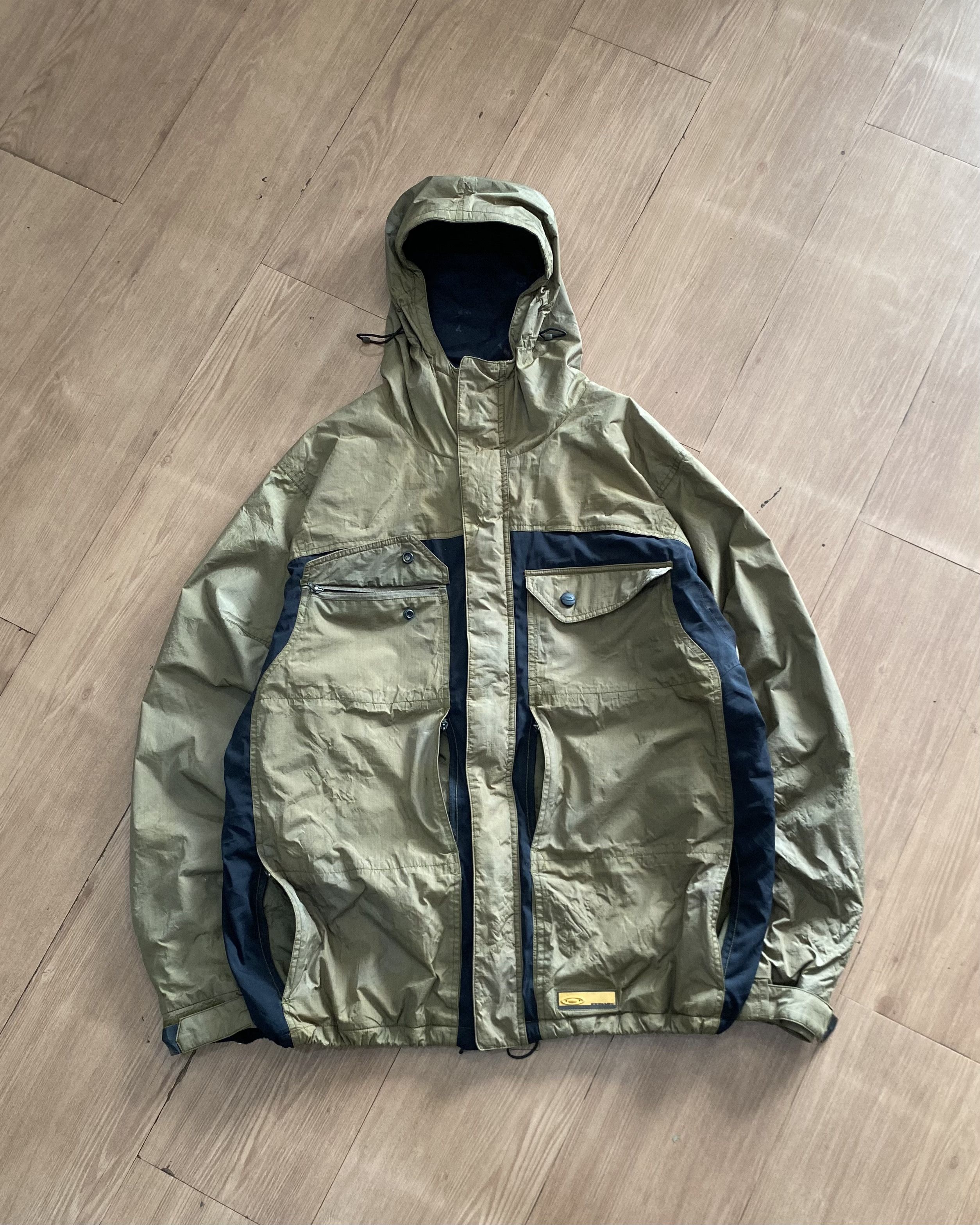 Oakley Vintage 2000s Oakley Nitro Fuel Technical Gorpcore Jacket Size US L / EU 52-54 / 3 - 1 Thumbnail