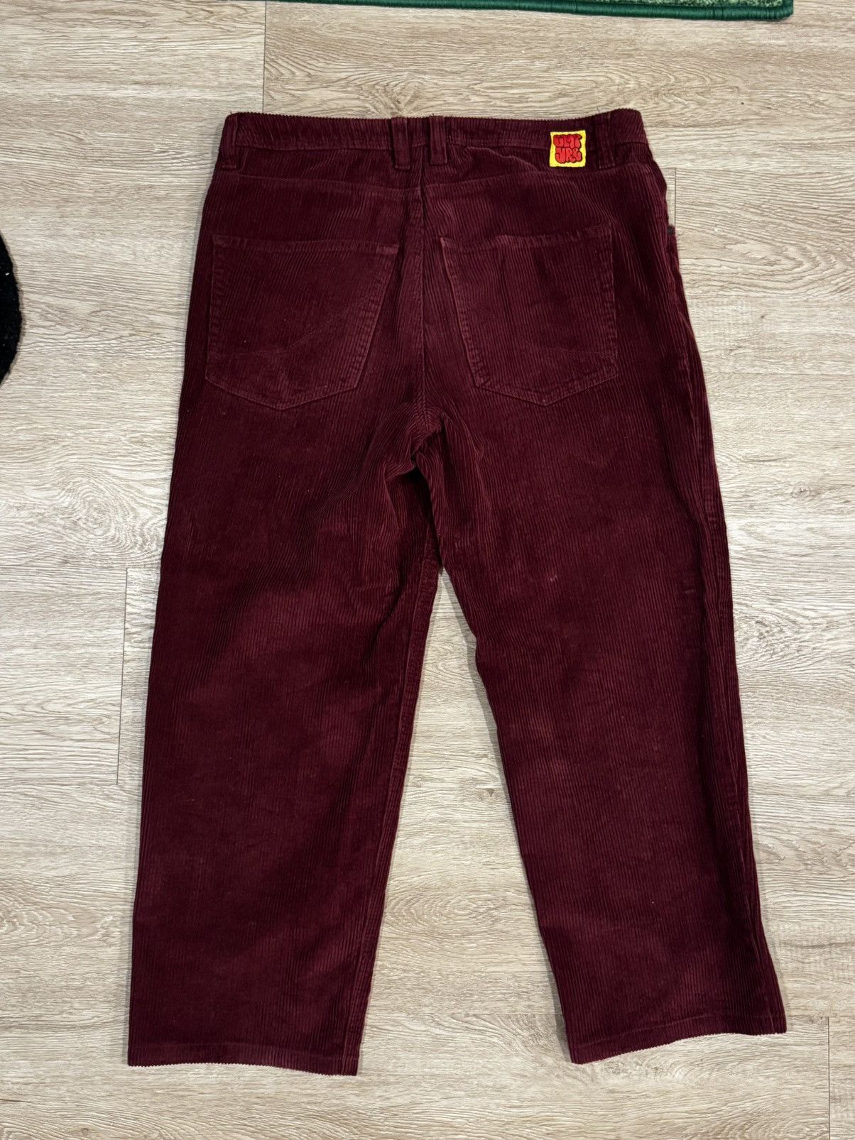 Empyre Empyre Red Corduroy Skate Vintage Style Pants Size US 32 / EU 48 - 2 Thumbnail