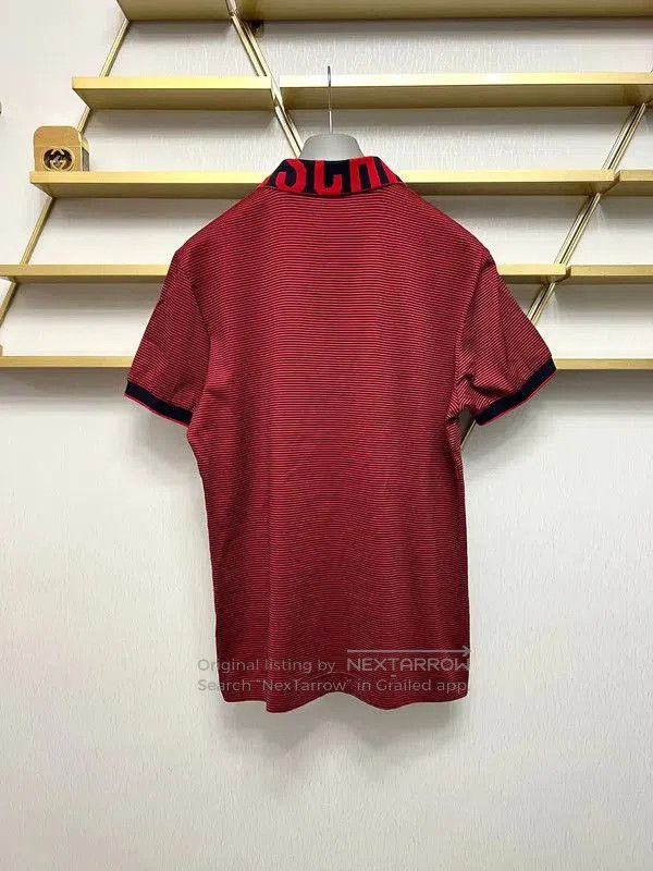Moschino Moschino Red Summer Cotton Polo Shirt . Size US L / EU 52-54 / 3 - 4 Thumbnail