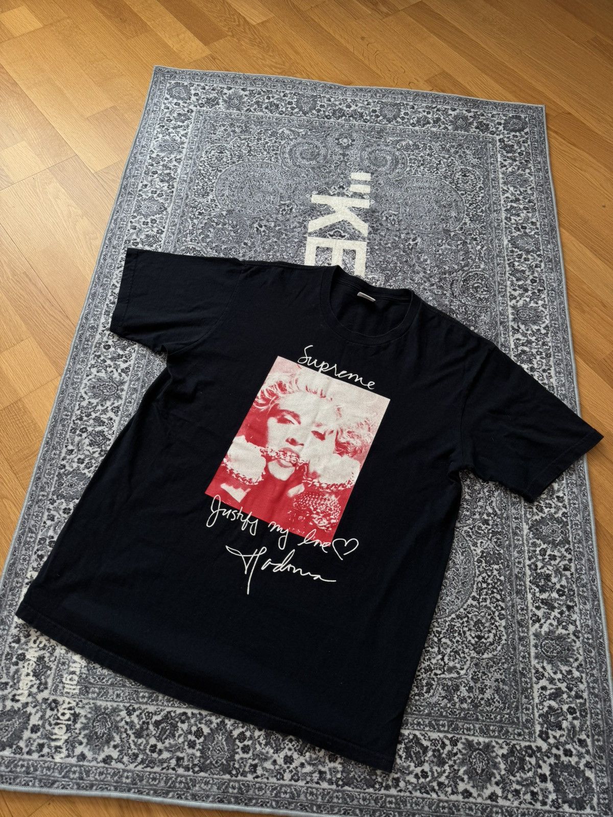 supreme マドンナティー サイズ M 黒 Supreme Madonna Tee Black