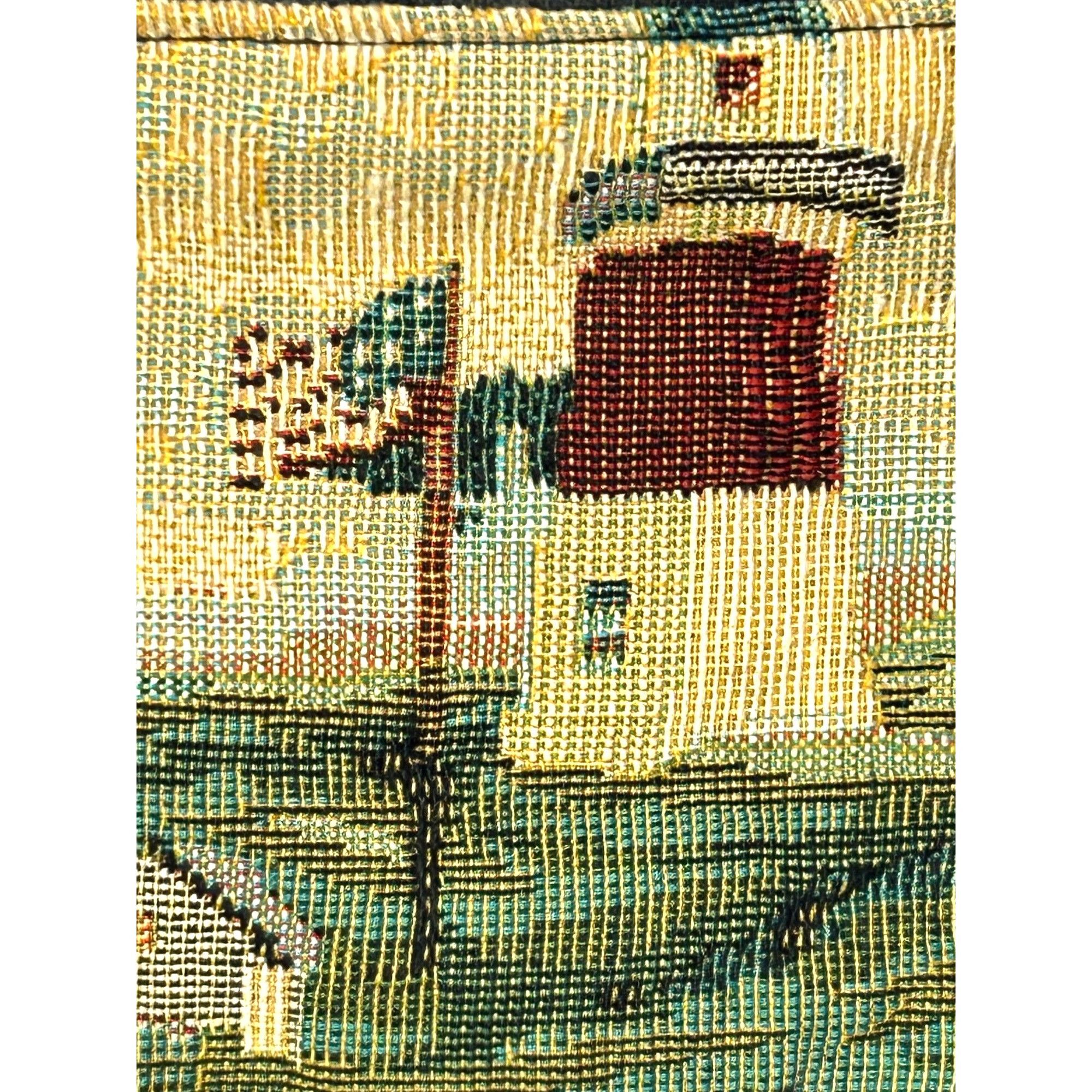Other Tapestry Fabric Handbag Seaside Lighthouse Sailboats Seagull Size ONE SIZE - 4 Thumbnail