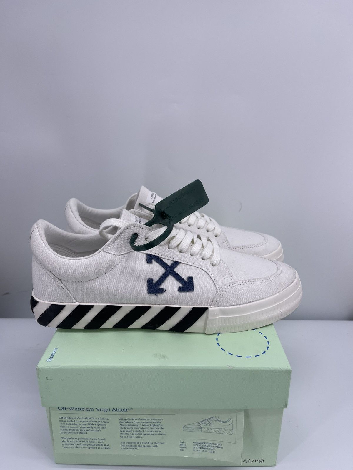 Off-White Off white canvas sneakers Size US 11 / EU 44 - 1 Thumbnail