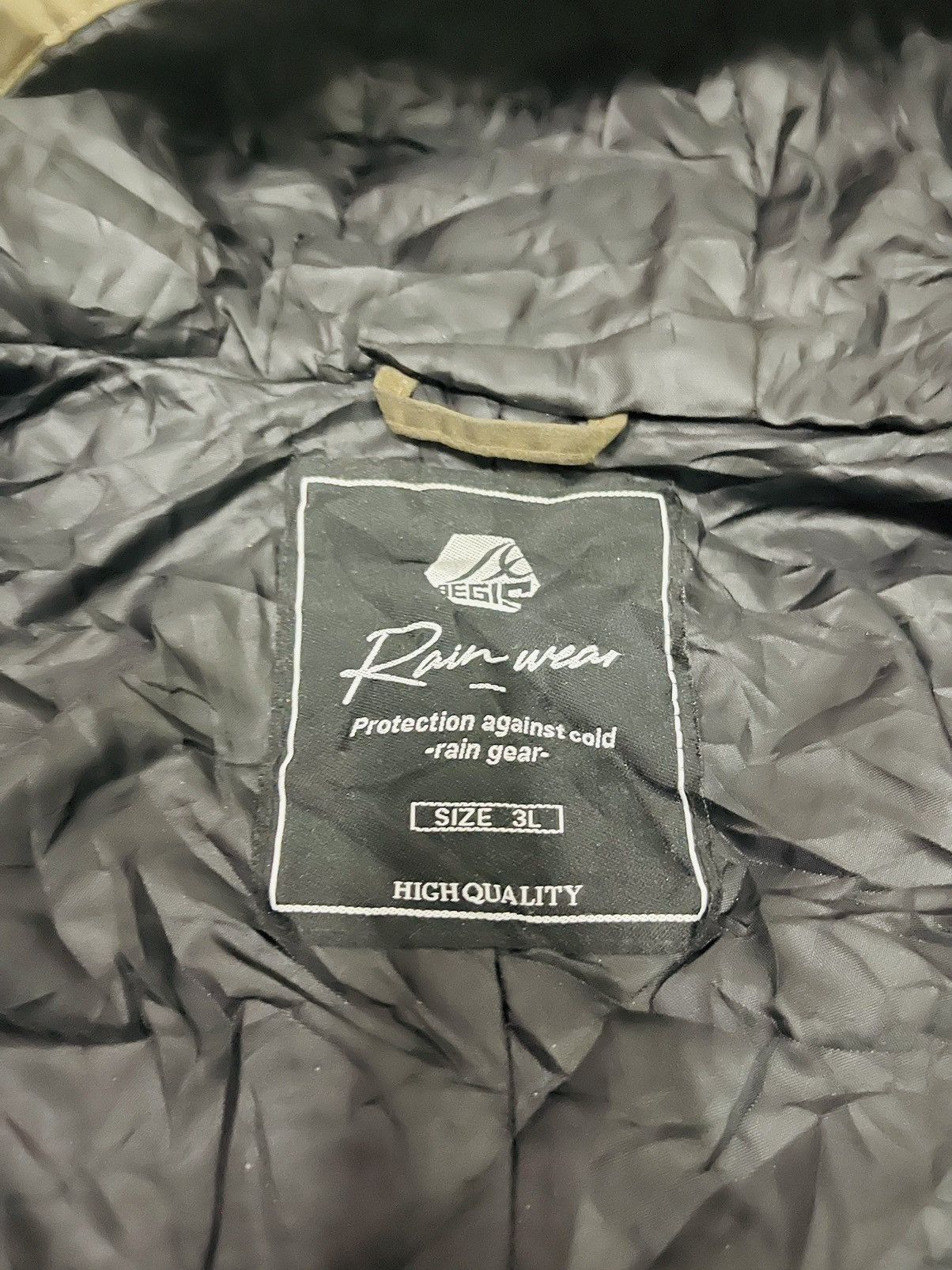 Japanese Brand Artis Rain Wear Zipper Jacket (06) Size US XL / EU 56 / 4 - 4 Thumbnail