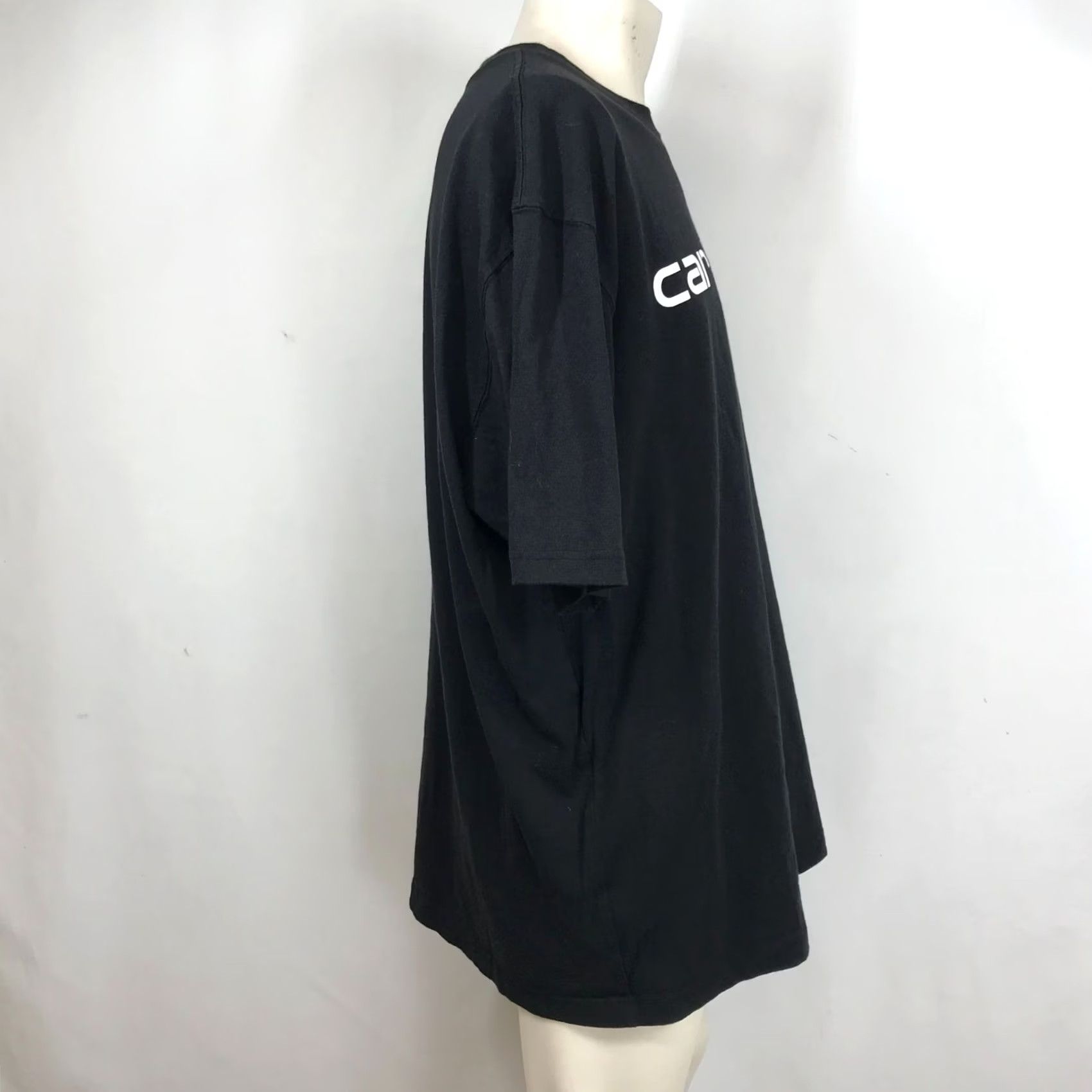 Carhartt CARHARTT Mens XL Black Short Sleeve Crew Neck Cotton T-Shirt Size US XL / EU 56 / 4 - 4 Thumbnail