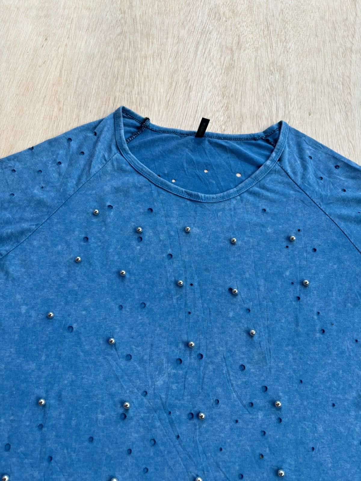 20471120 × Beauty Beast × Japanese Brand Y2k Studded Ifsixwasnine Style Tshirt Size ONE SIZE - 6 Thumbnail