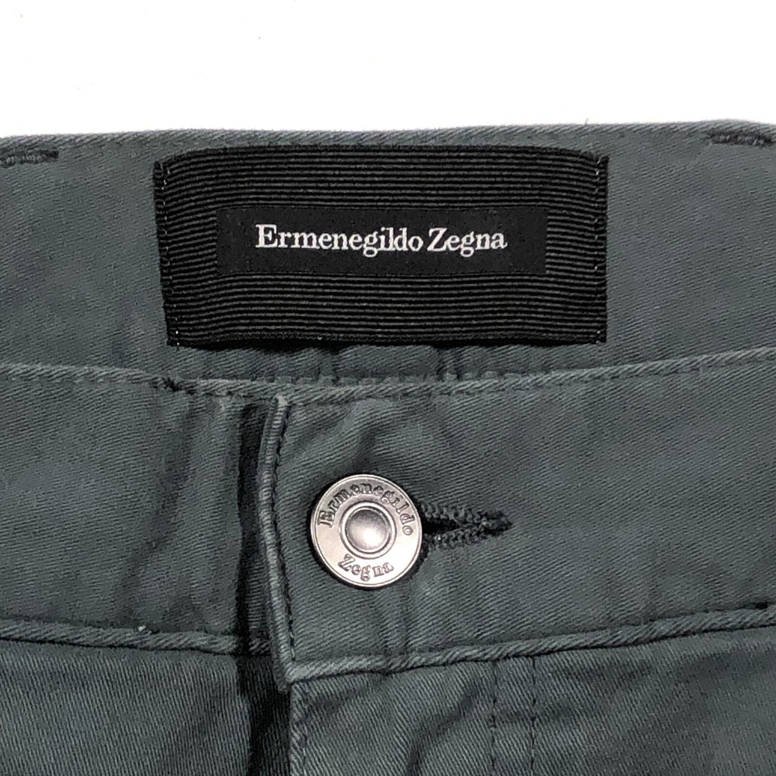 Ermenegildo Zegna Ermenegildo Zegna Gray Chino Casual Pants Size 38 Size US 38 / EU 54 - 5 Thumbnail