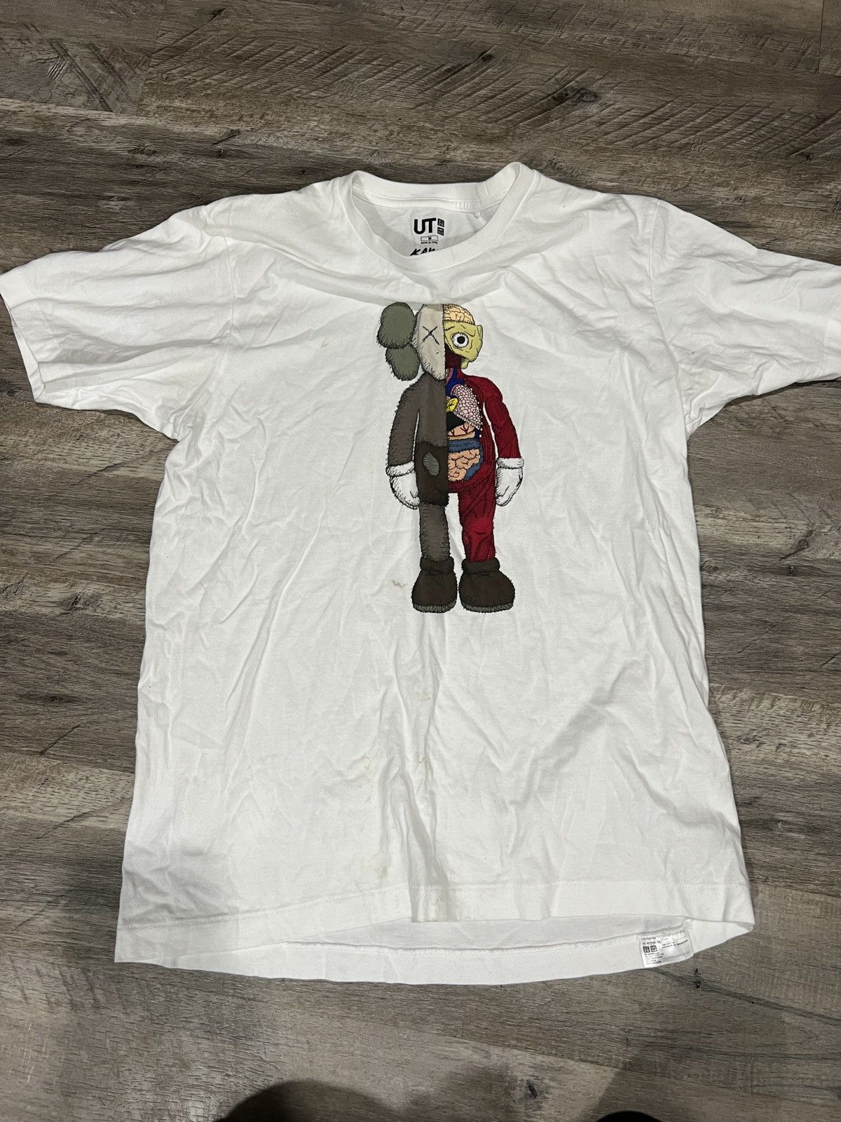Kaws Kaws anatomy shirt Size US M / EU 48-50 / 2 - 1 Thumbnail