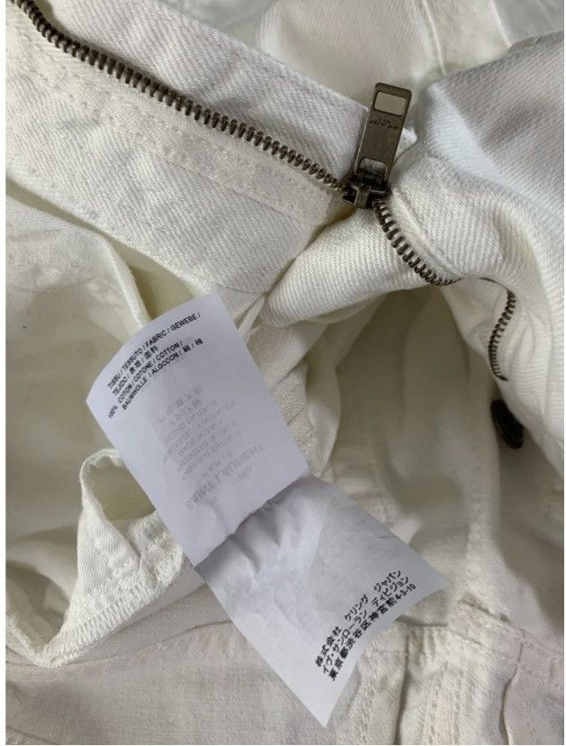 Saint Laurent Paris Saint Laurent 🇮🇹 x Hedi Slimane D02 M/SK-LW Blanc Jean 30 NWT Size US 30 / EU 46 - 9 Thumbnail