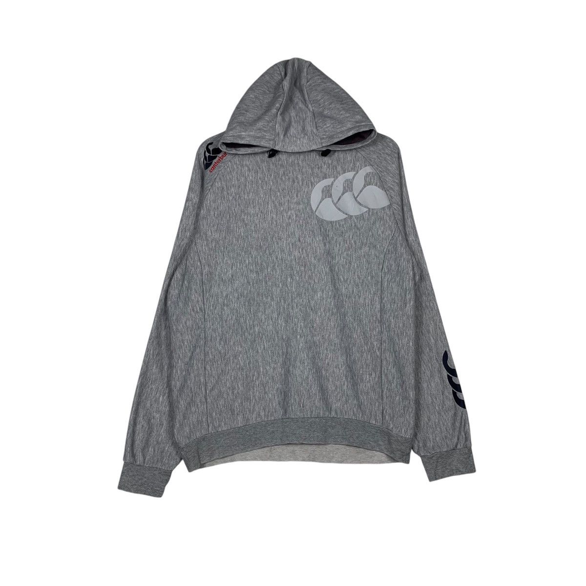 Canterbury of New Zealand CANTERBURY Big Logo Pullover Hoodies Sweatshirt #1544-C69 Size US L / EU 52-54 / 3 - 1 Thumbnail