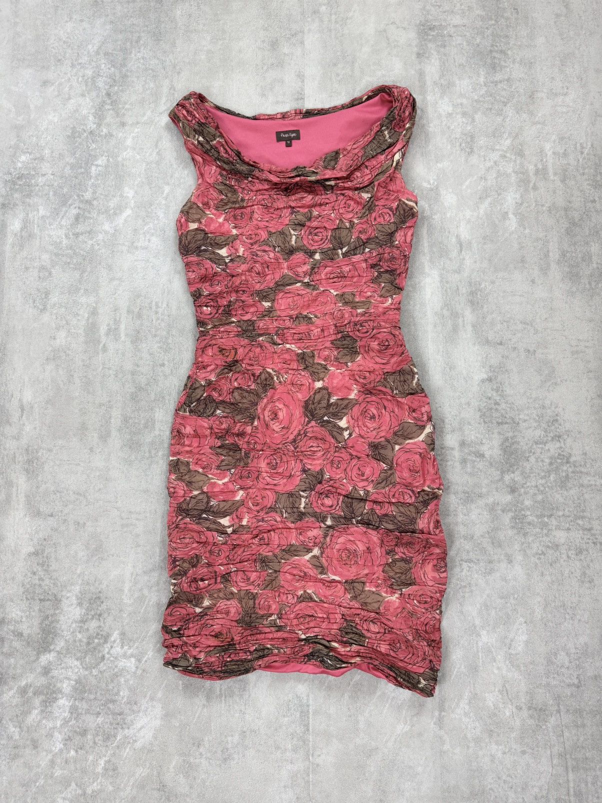 Designer Phase Eight Floral Dress Pleated Womens Size 10 Size M / US 6-8 / IT 42-44 - 1 Thumbnail