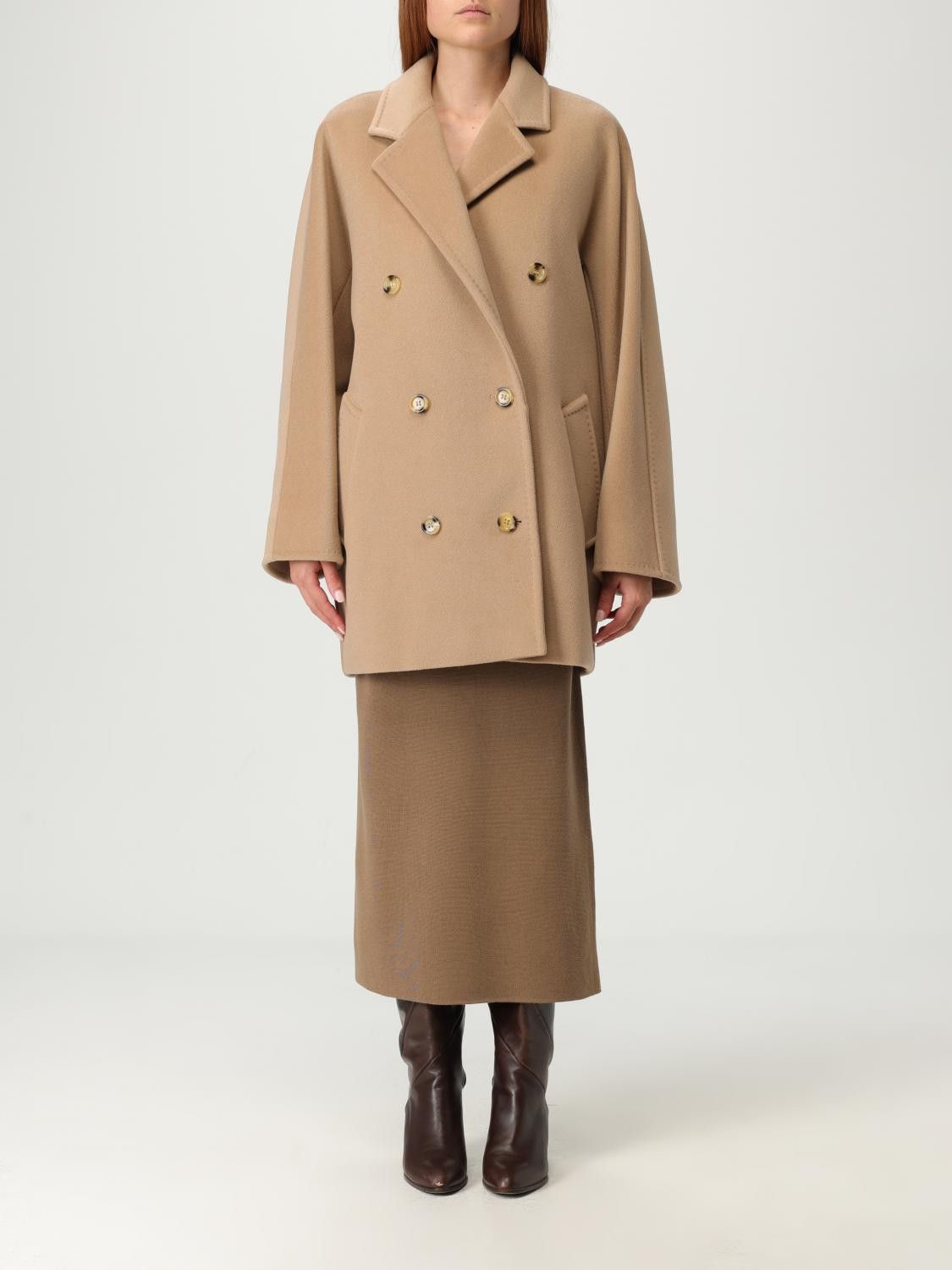 Max Mara Max Mara Jacket Woman Camel Size XS / US 0-2 / IT 36-38 - 1 Thumbnail