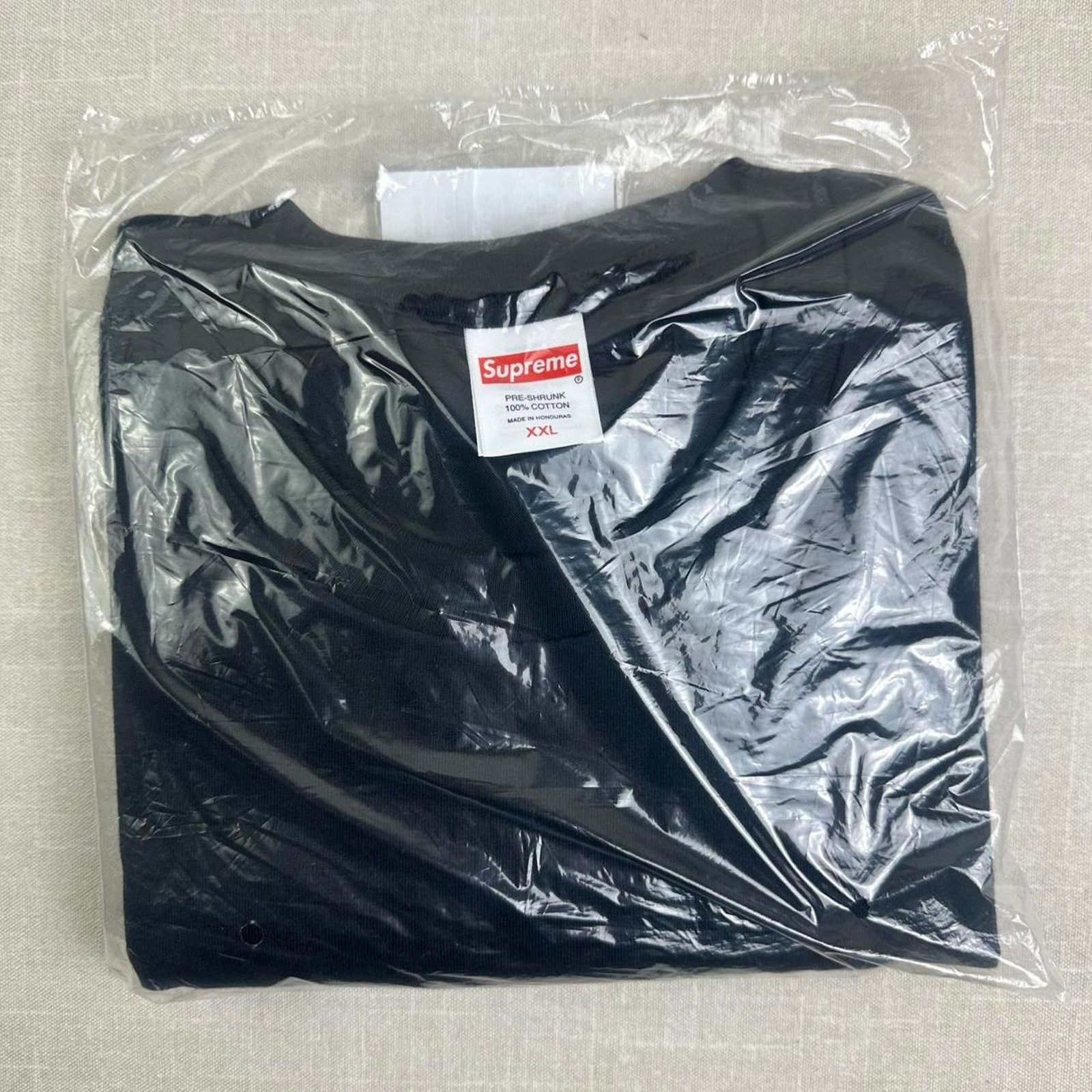 Supreme 🖤 Supreme Arabic Box Logo Tee in Black XXL Size US XXL / EU 58 / 5 - 2 Thumbnail