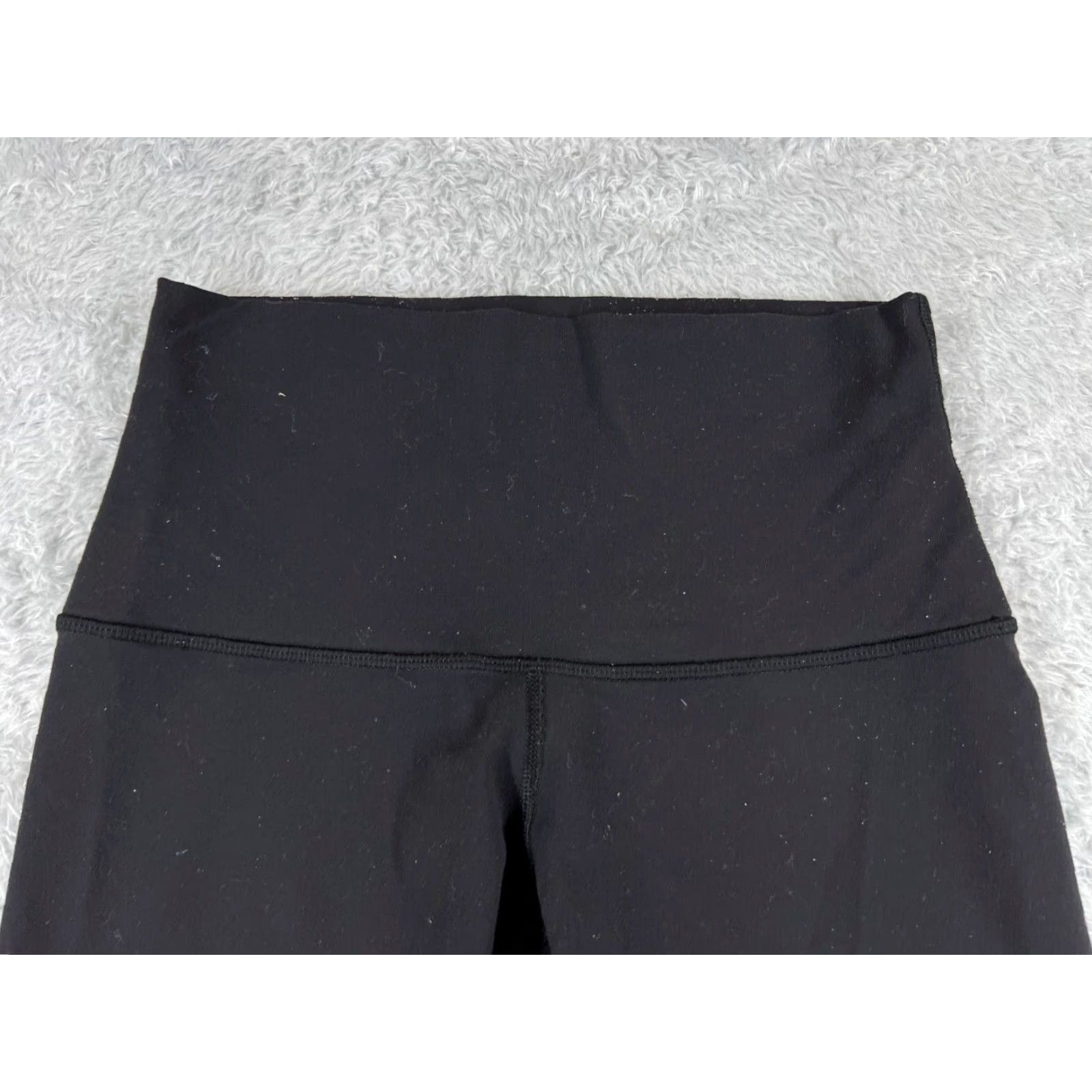 Lululemon Lululemon Wunder Under Crop Yoga Pants Womens Size 6 Black High Rise Stretch Workout Activewear Size 28" / US 6 / IT 42 - 4 Thumbnail