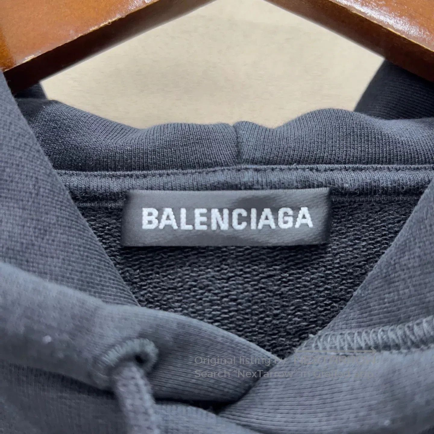 Balenciaga Balenciaga Logo Hoodie for Men. Size US M / EU 48-50 / 2 - 5 Thumbnail