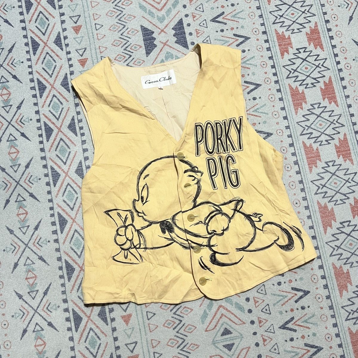 Warner Bros Warner Bros Porky Pig Vest Size US L / EU 52-54 / 3 - 2 Thumbnail