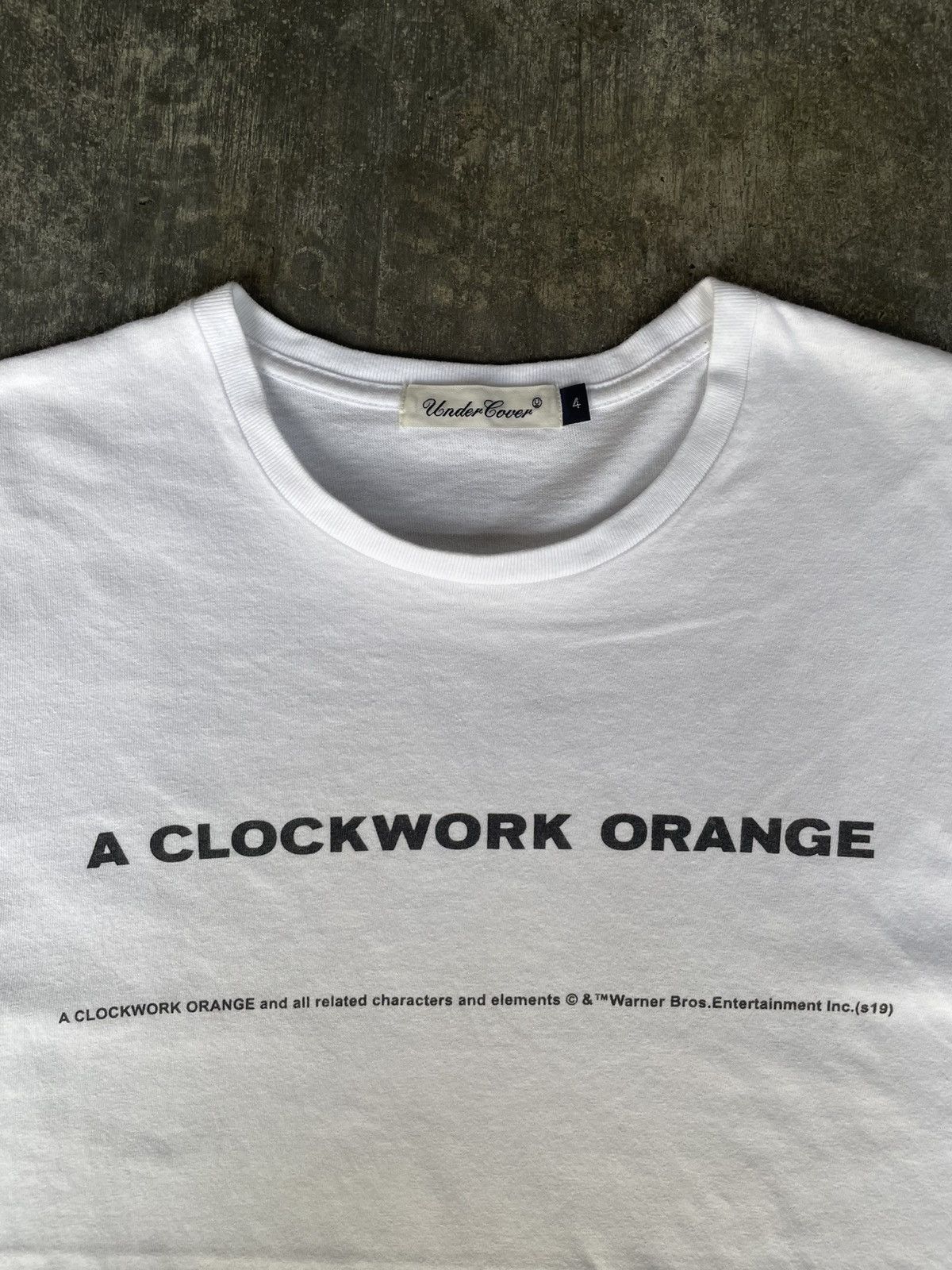 Undercover Undercover × A Clockwork Orange Graphic Tee (Made in Japan) Size US S / EU 44-46 / 1 - 2 Thumbnail