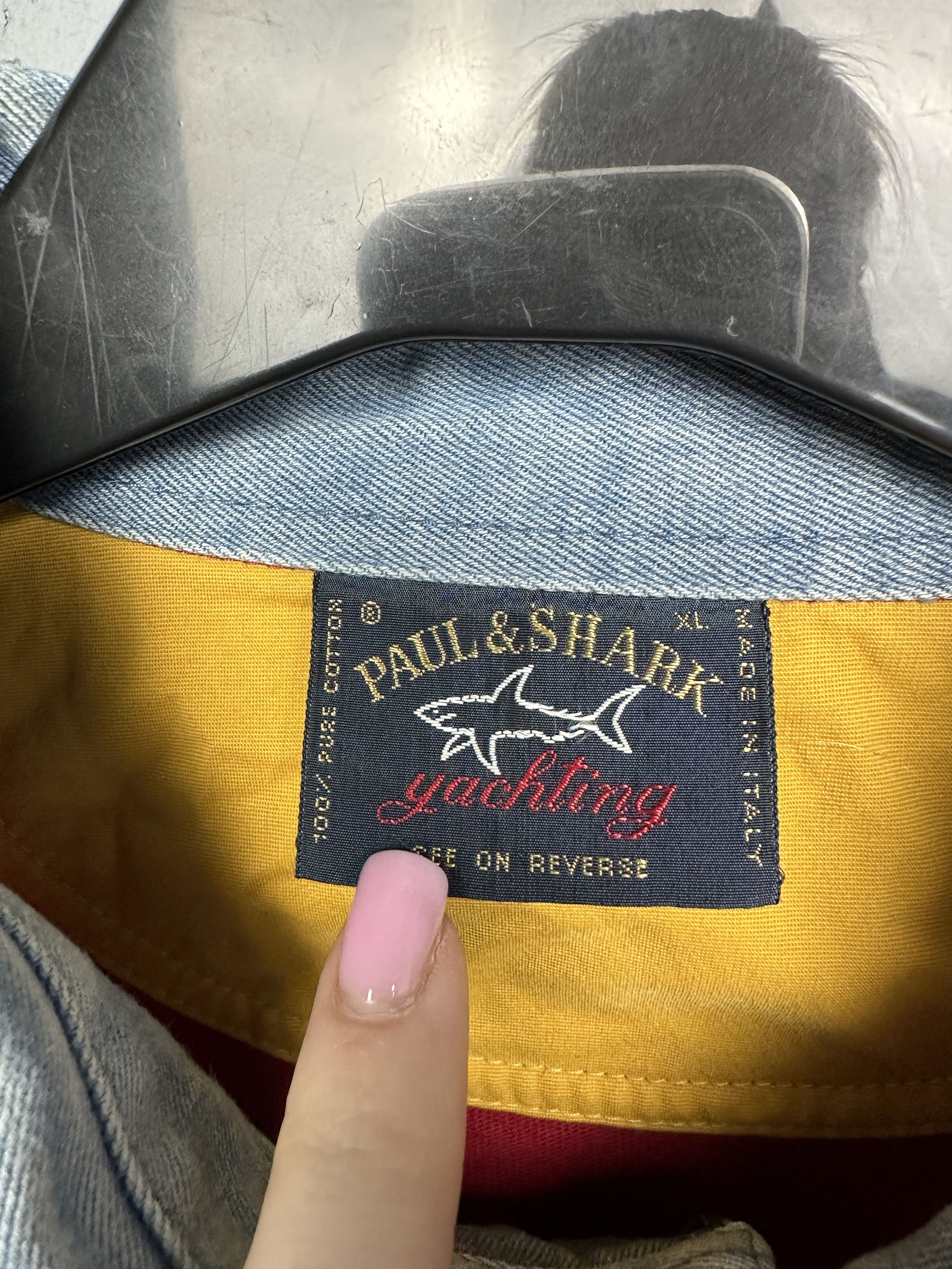 Paul & Shark × Vintage Paul & Shark Vintage Mens 1\4 Zip Collared Sweater Size US XL / EU 56 / 4 - 4 Thumbnail