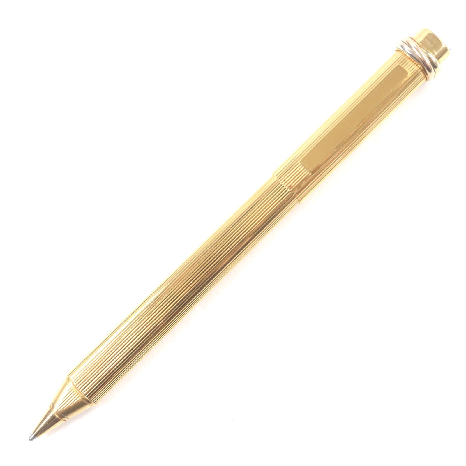 Cartier Cartier Cartier Trinity Stripe Pattern Ballpoint Pen Metal Pen DUTY FREE for USA Size ONE SIZE - 1 Thumbnail