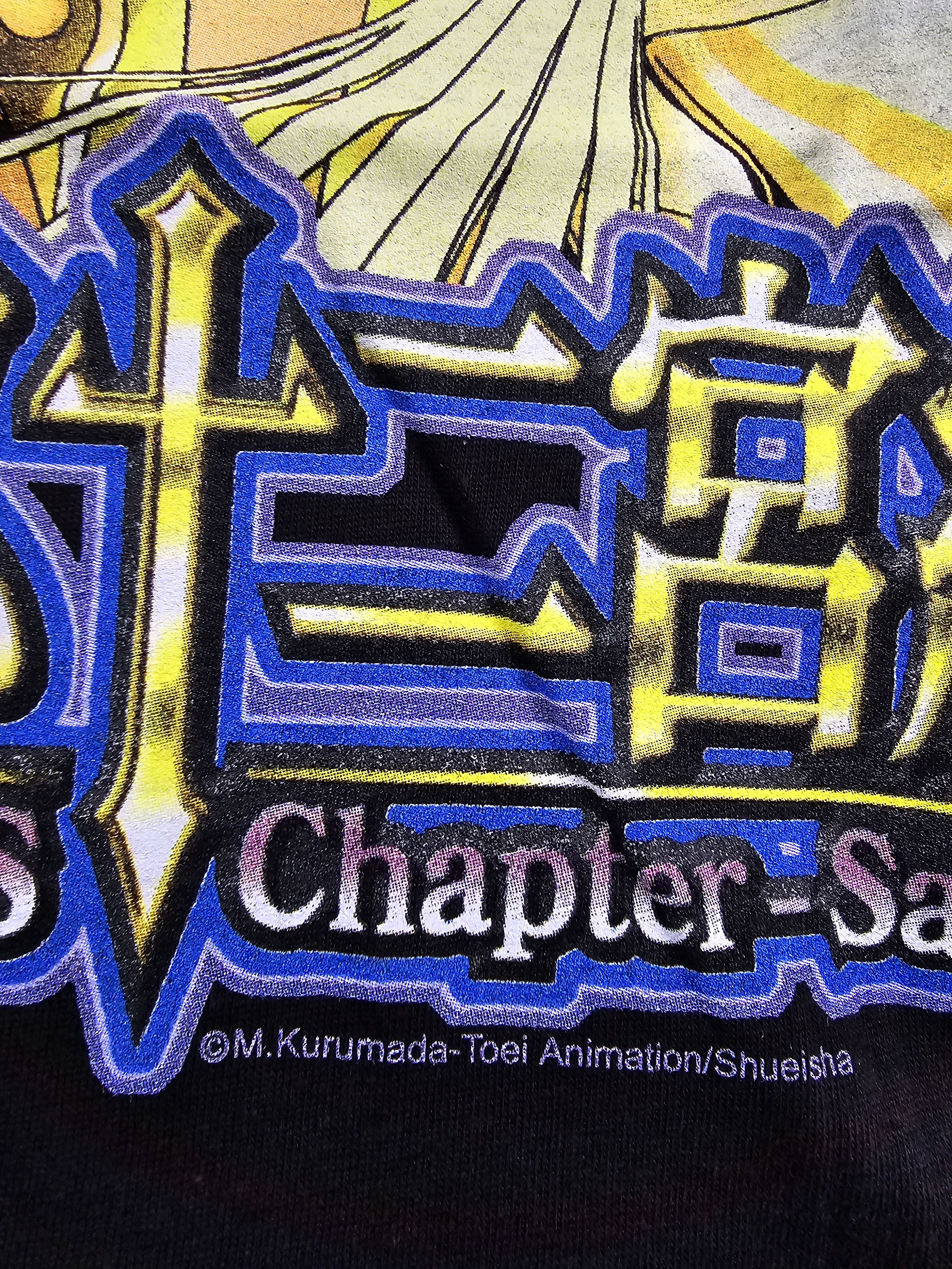 Anime × Vintage 2000 Saint Seiya The Hades Chapter Anime Tee L 21.5" 29" Size US L / EU 52-54 / 3 - 3 Thumbnail