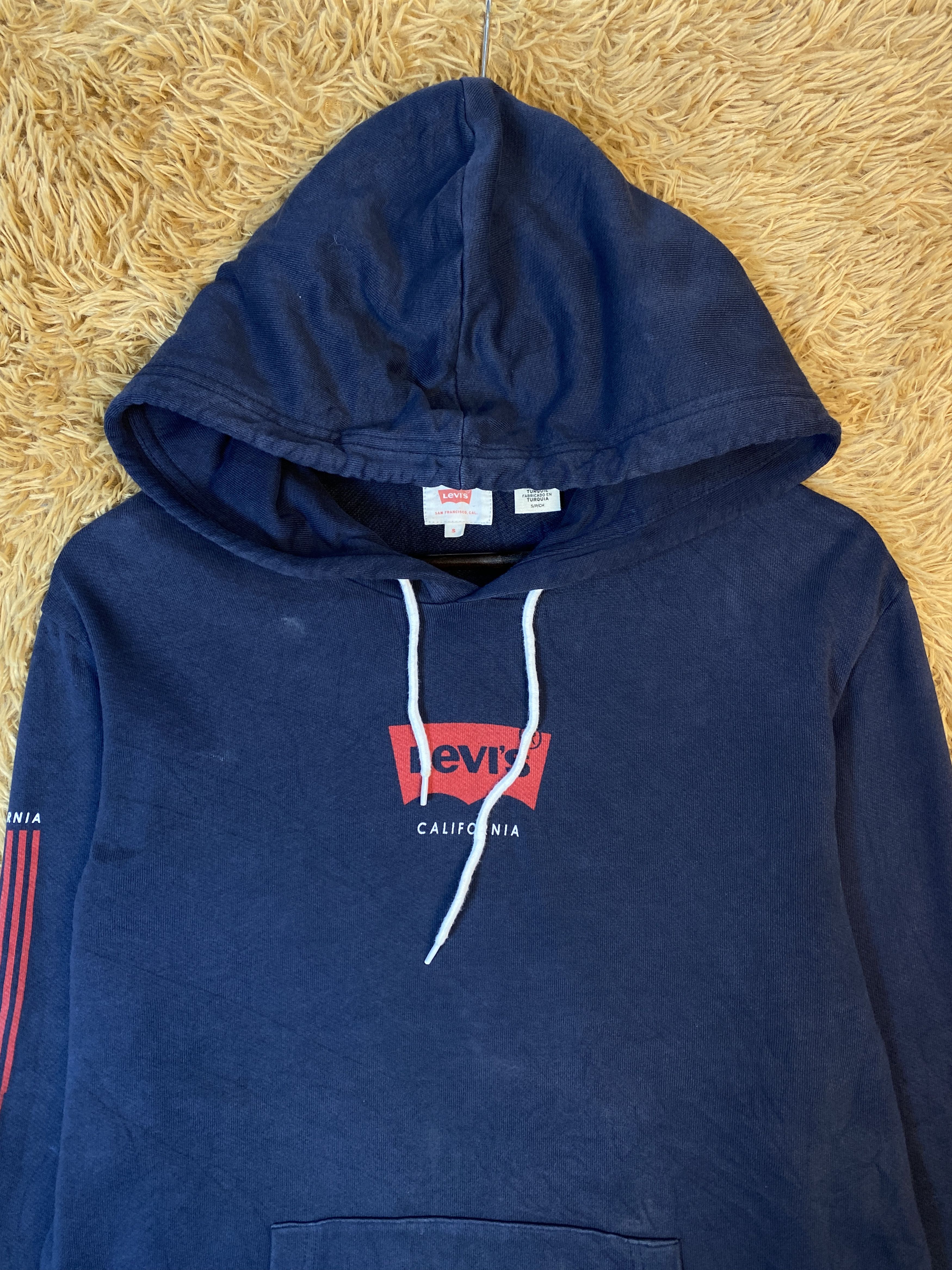 Levi's Vintage Levi's Nice Design Pullover Hoodies PS0404 Size US S / EU 44-46 / 1 - 2 Thumbnail