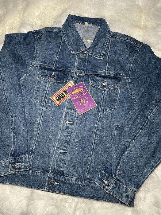 Corteiz Corteiz denim jacket size M | Grailed