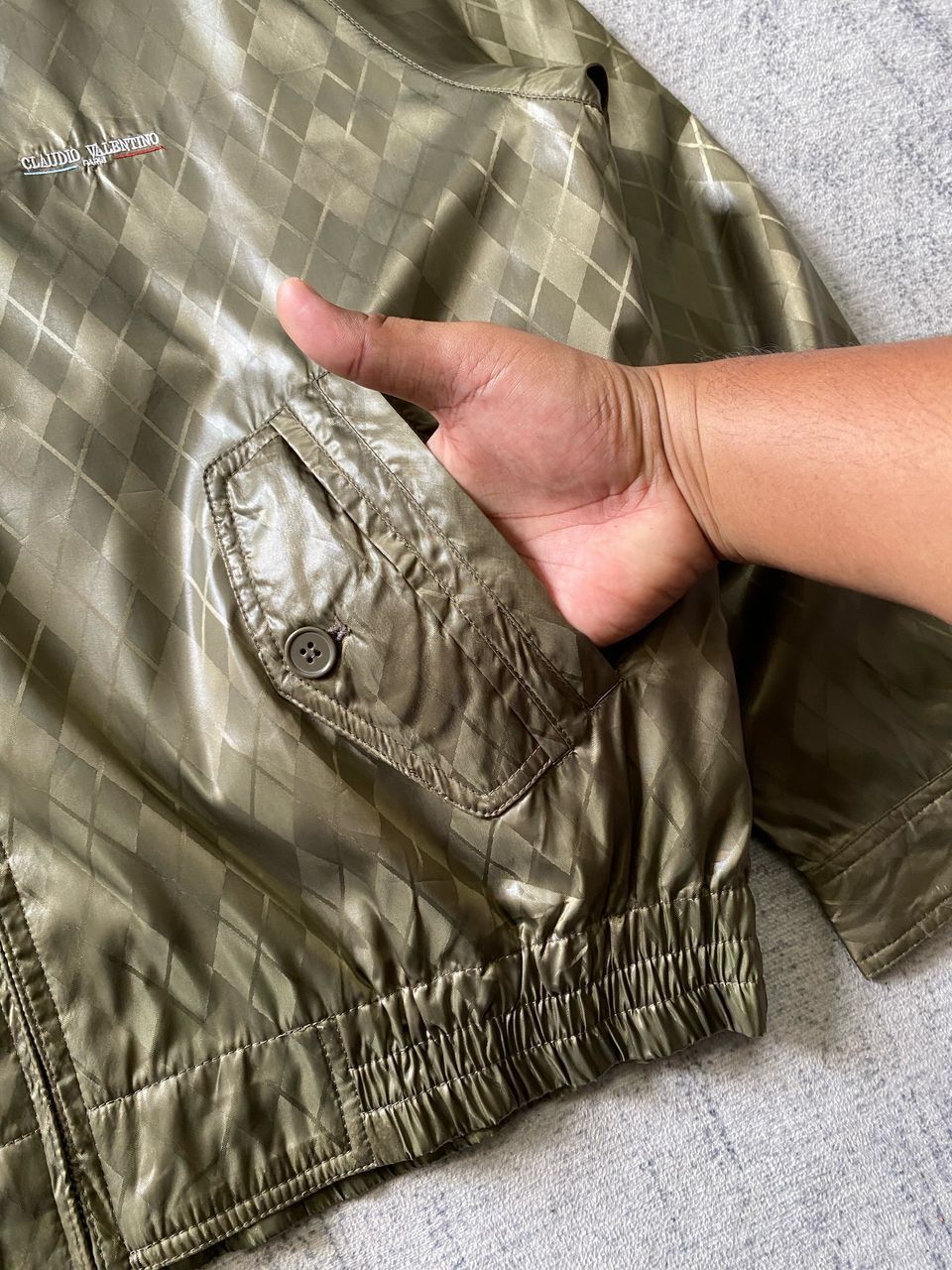 Designer × Valentino × Vintage Rare Claudio Valentino Paris Light Jacket Size US L / EU 52-54 / 3 - 6 Thumbnail