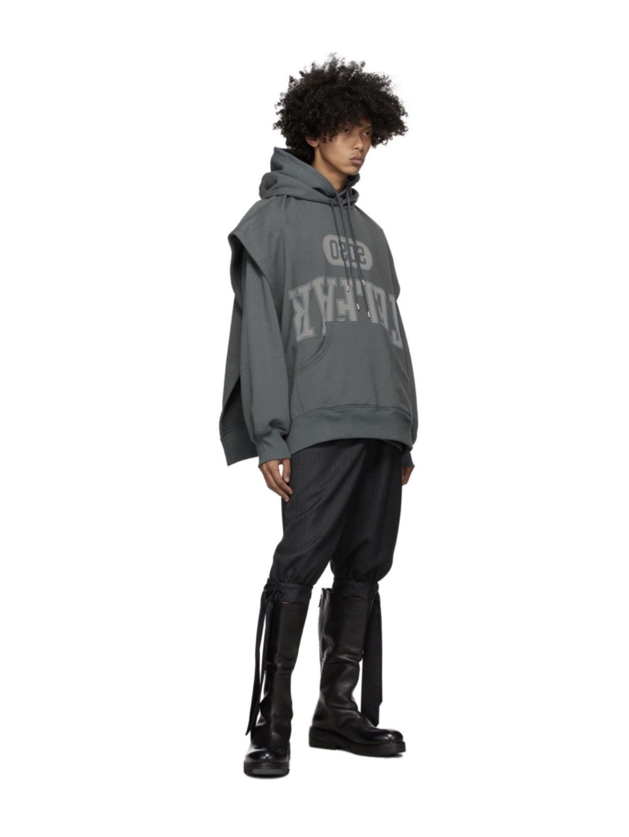 Telfar SIDELESS SLEEVELESS HOODIE Size US S / EU 44-46 / 1 - 2 Thumbnail