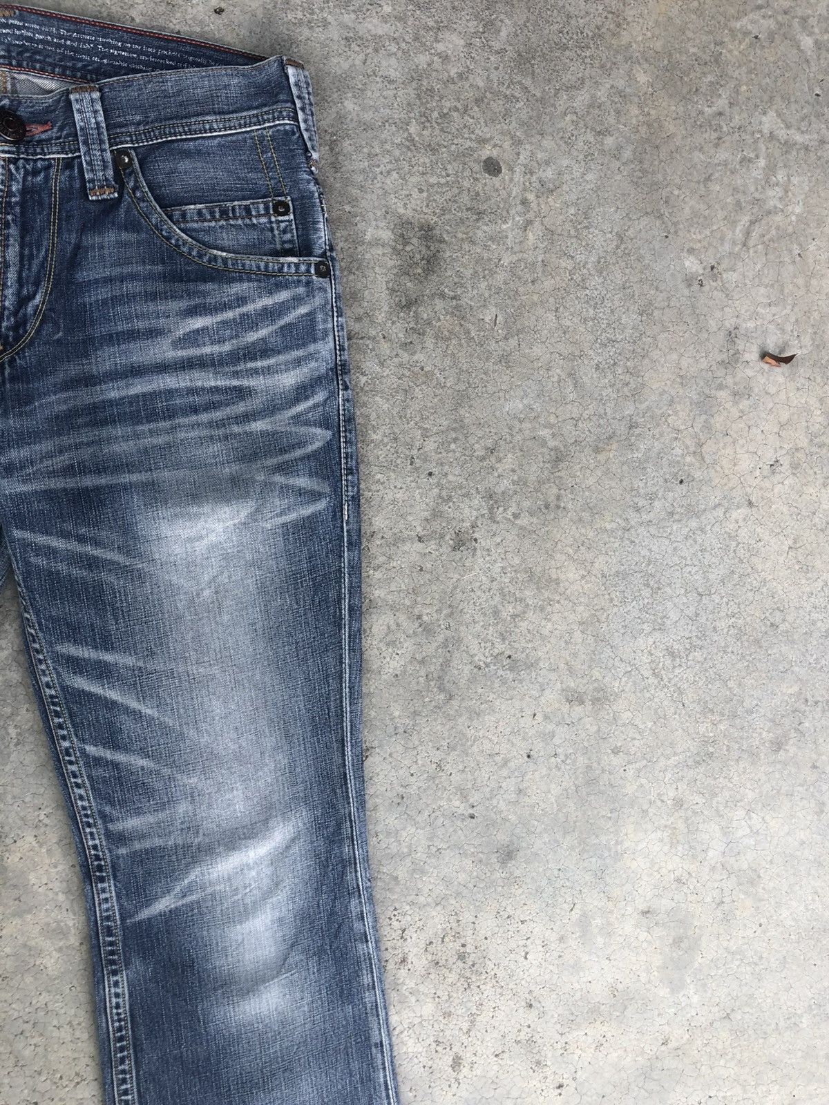 If Six Was Nine Y2k Levis Flared Jeans Bootcut 507 Distressed Jeans Size US 32 / EU 48 - 5 Thumbnail