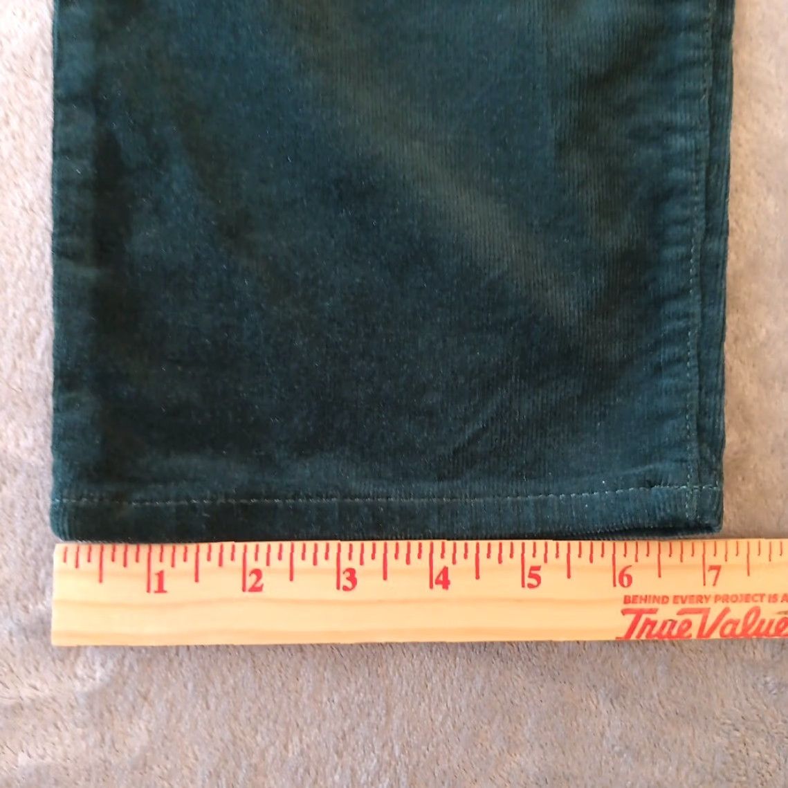 J.Crew J.Crew Pants Womens Size 31 Green Corduroy High Rise 32x27 Chino Straight Pockets Size 24" / US 00 / IT 34 - 6 Thumbnail