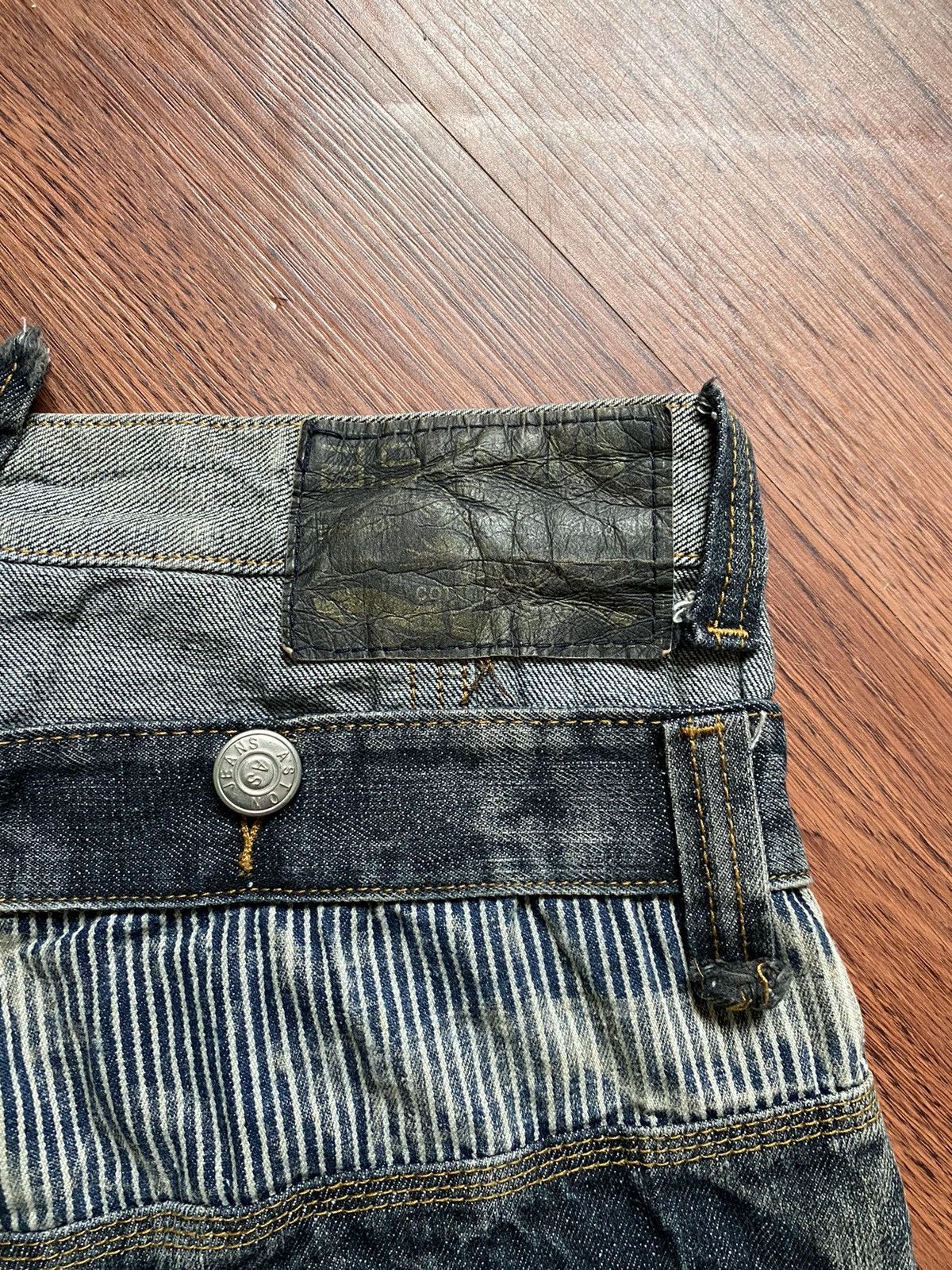If Six Was Nine × Japanese Brand Aston Double Waist Jeans Size US 34 / EU 50 - 7 Thumbnail
