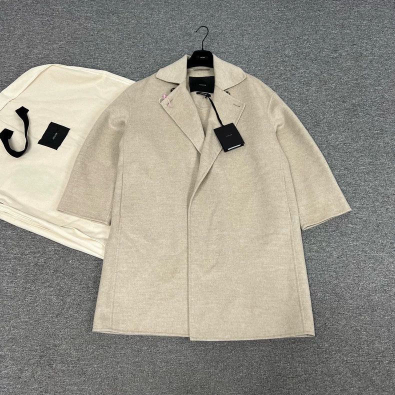Max Mara MaxMara Atelier Beige Wool Coat -dmc Size US S / EU 44-46 / 1 - 1 Thumbnail