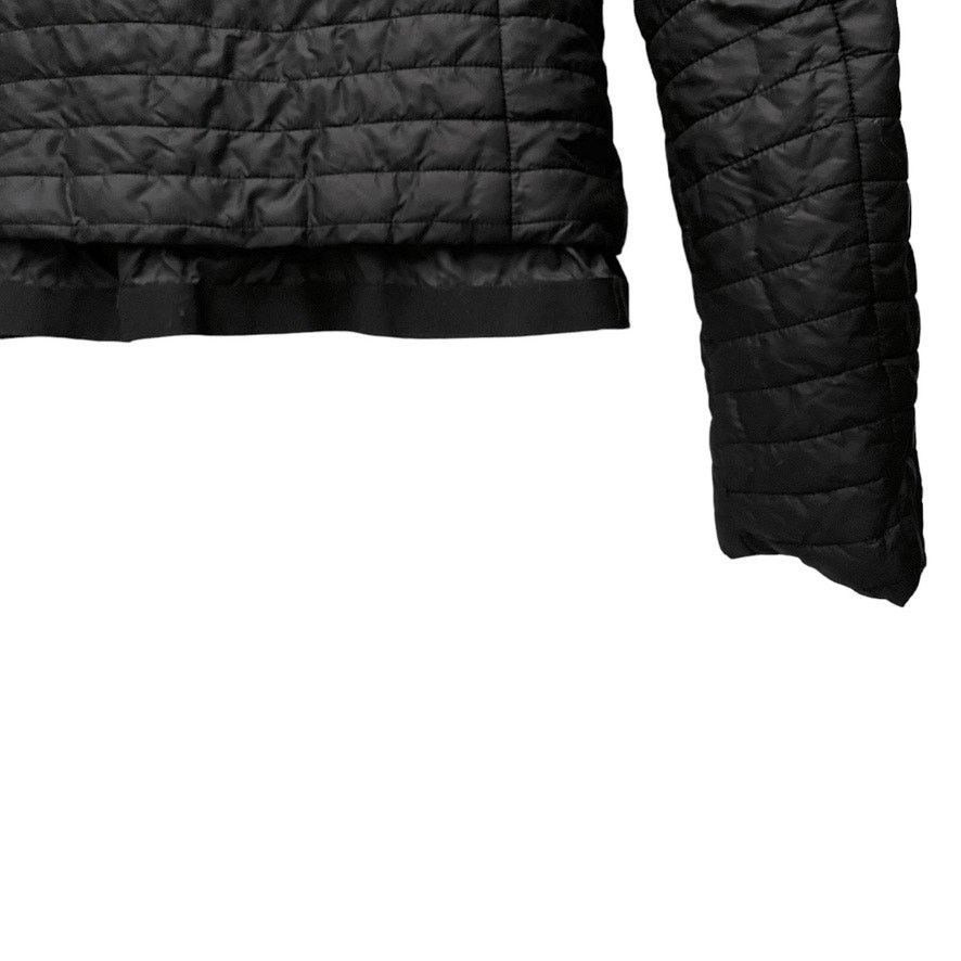 Designer AnnaRita N Quilted Black Moto Jacket Lightweight 44 8 M Size M / US 6-8 / IT 42-44 - 6 Thumbnail