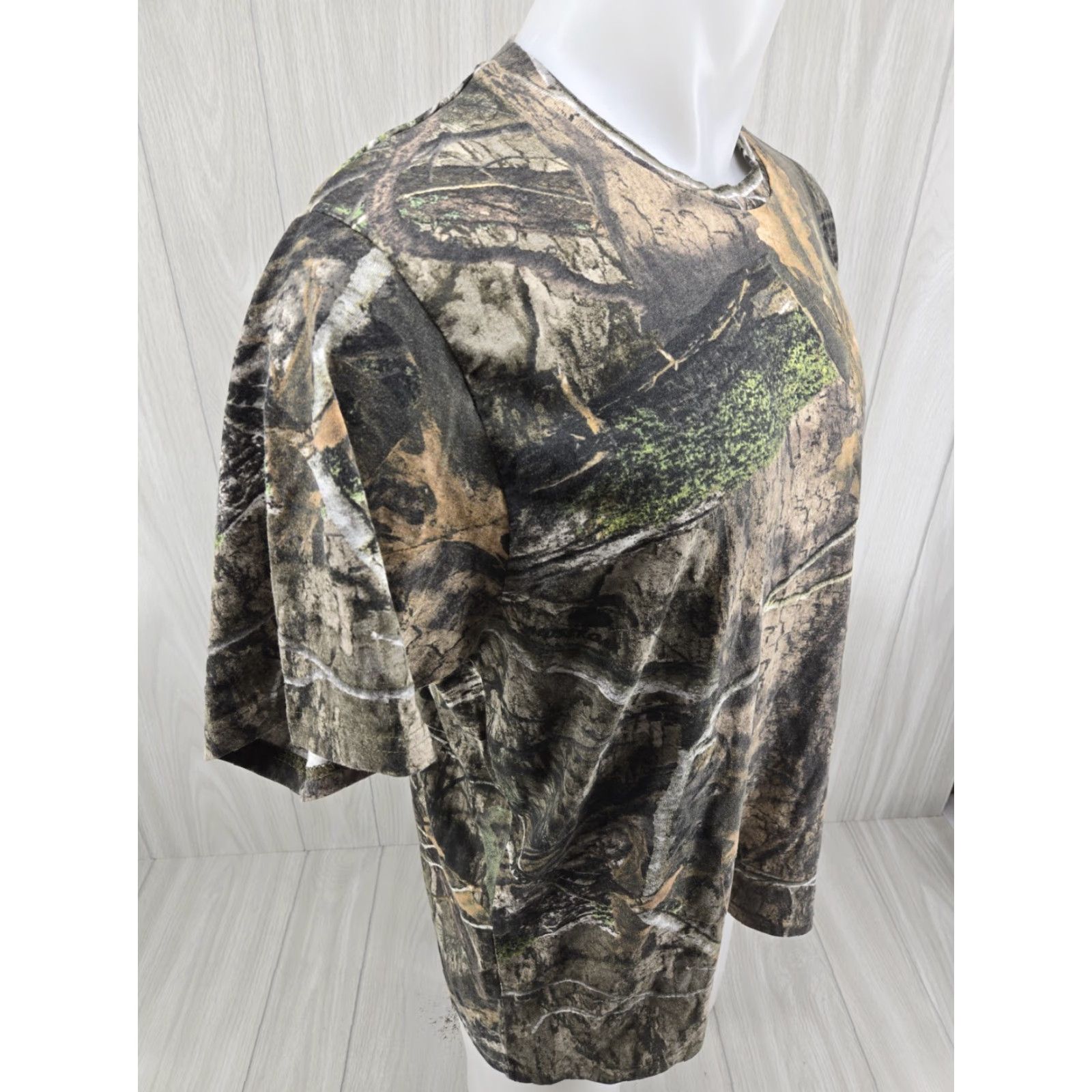 Vintage VINTAGE Mossy Oak Scent Control Short Sleeve Crew Neck Mens Shirt Camo Large T Shirt Size US L / EU 52-54 / 3 - 7 Thumbnail
