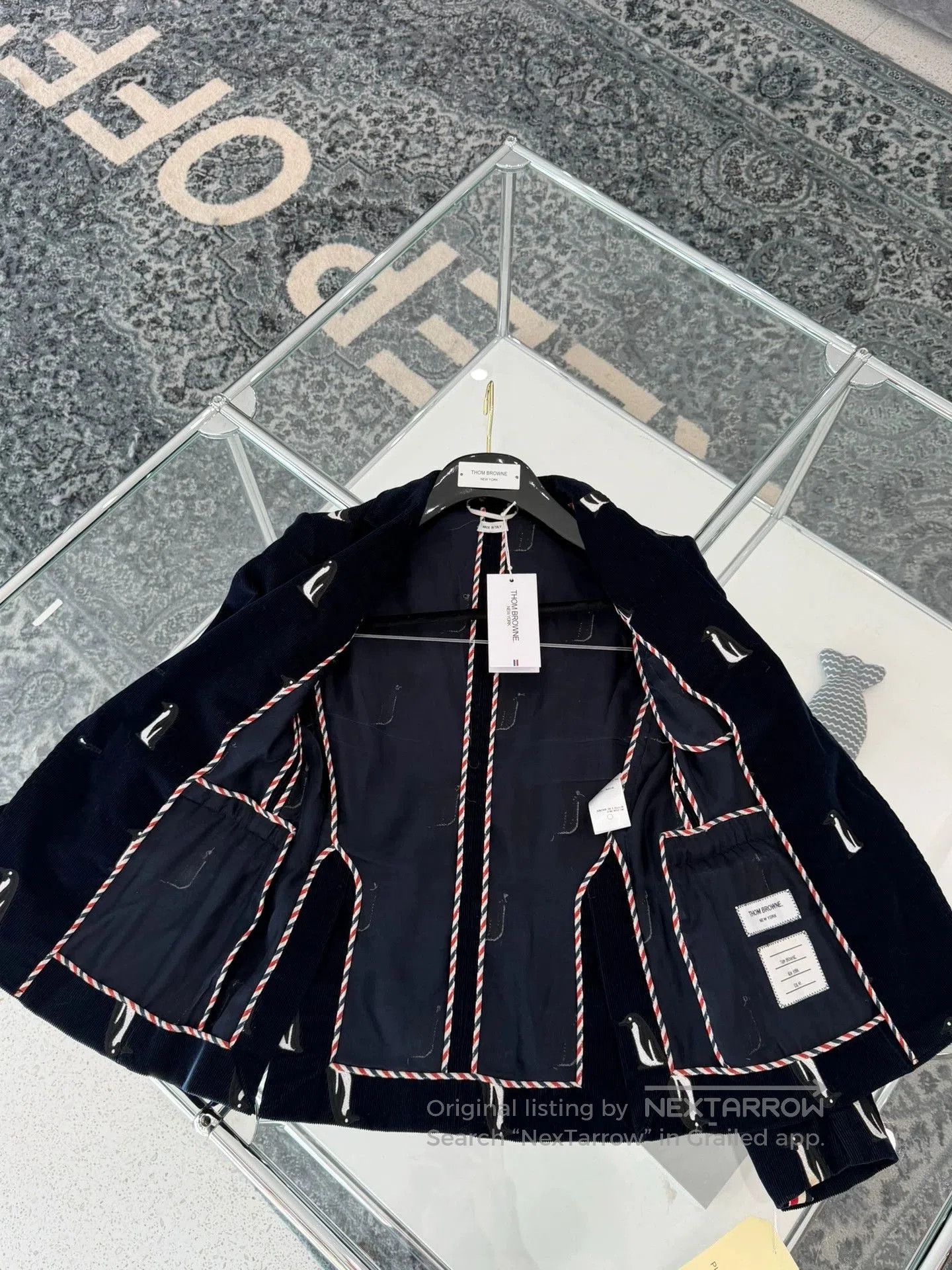 Thom Browne Thom Browne Penguin Embroidery Corduroy Blazer. Size US M / EU 48-50 / 2 - 4 Thumbnail