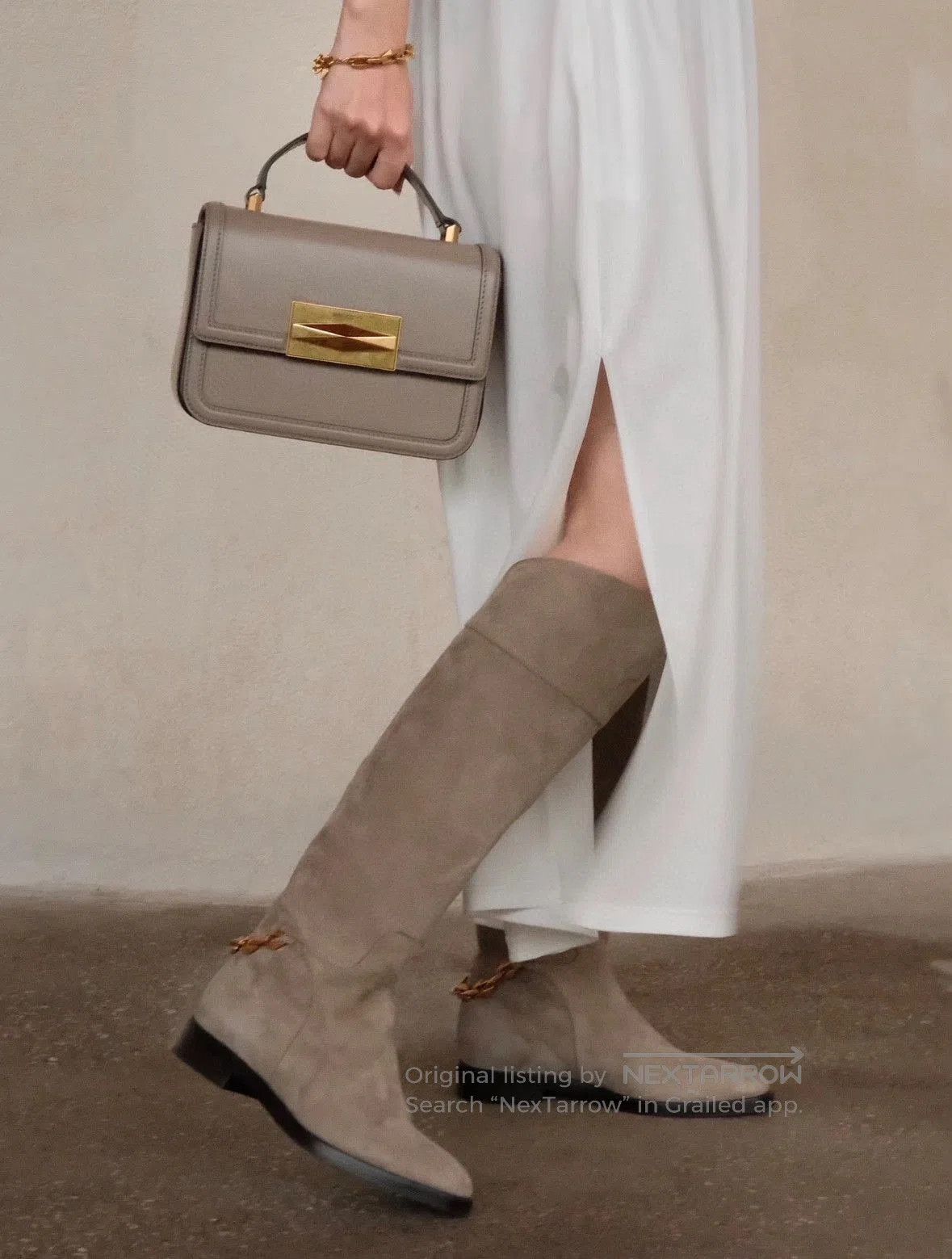 Jimmy Choo Jimmy Choo Suede Knee. Size US 6.5 / IT 36.5 - 5 Thumbnail