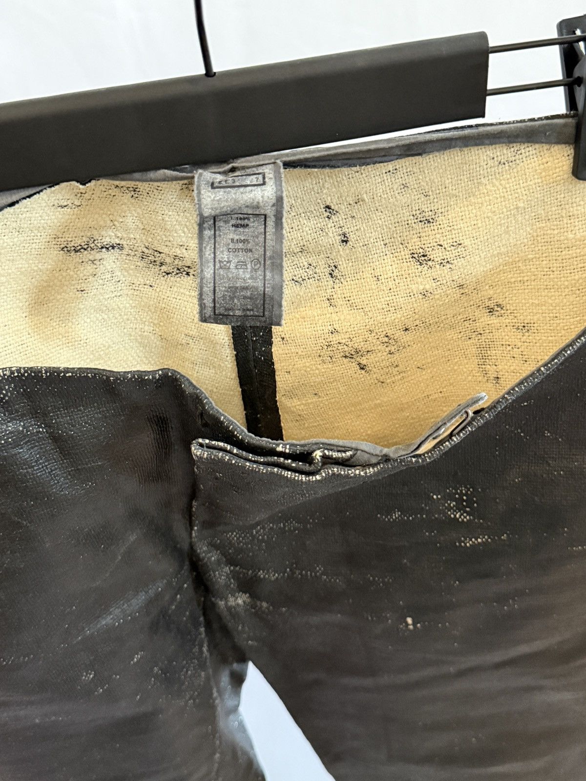 Carpe Diem C Diem Waxed Hemp Pants Size US 33 - 2 Thumbnail