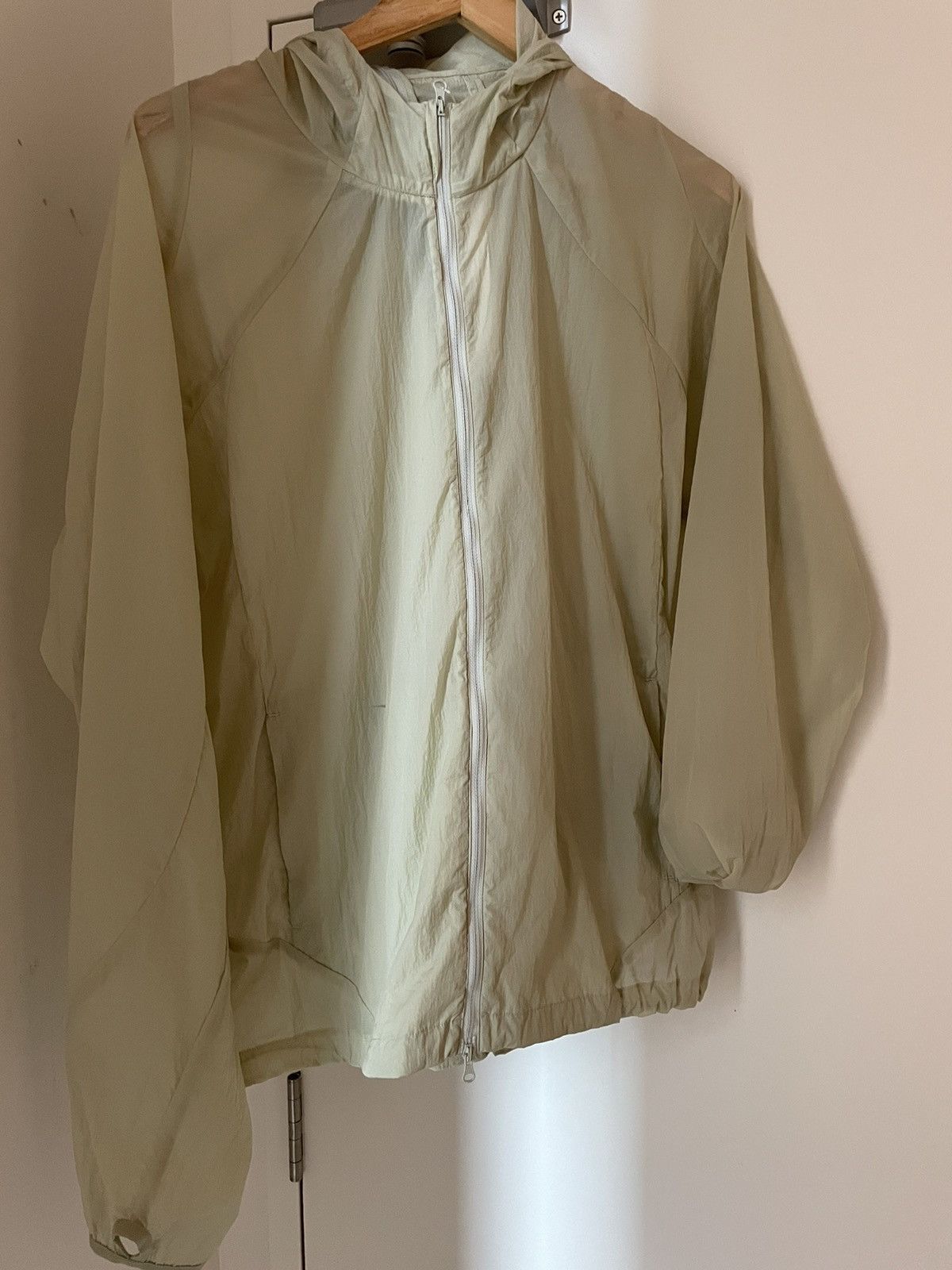 image of Post Archive Faction Paf Paf 5.0+ Technical Jacket in Cream/Cream, Men's (Size Large)