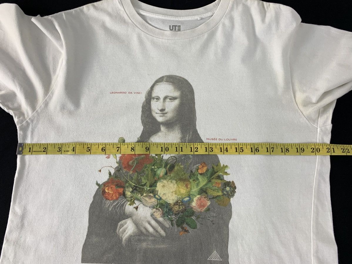 Other Musée Du Louvre Floral Mona Lisa Leonardo Da Vinci Tee Size US L / EU 52-54 / 3 - 7 Thumbnail