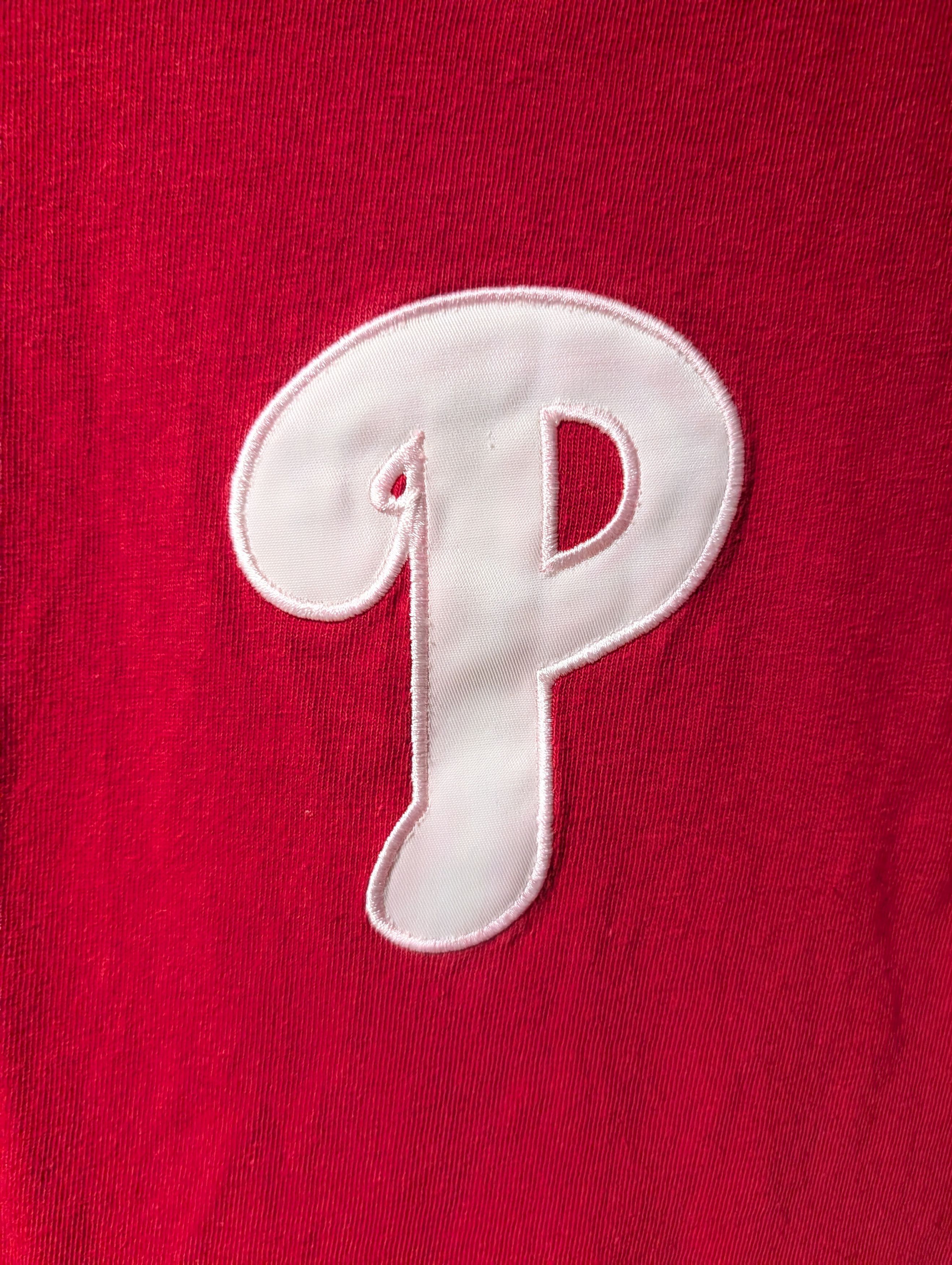 MLB Vintage Y2K Phillies MLB Baseball Nike Center Swoosh T-Shirt Size US XL / EU 56 / 4 - 2 Thumbnail