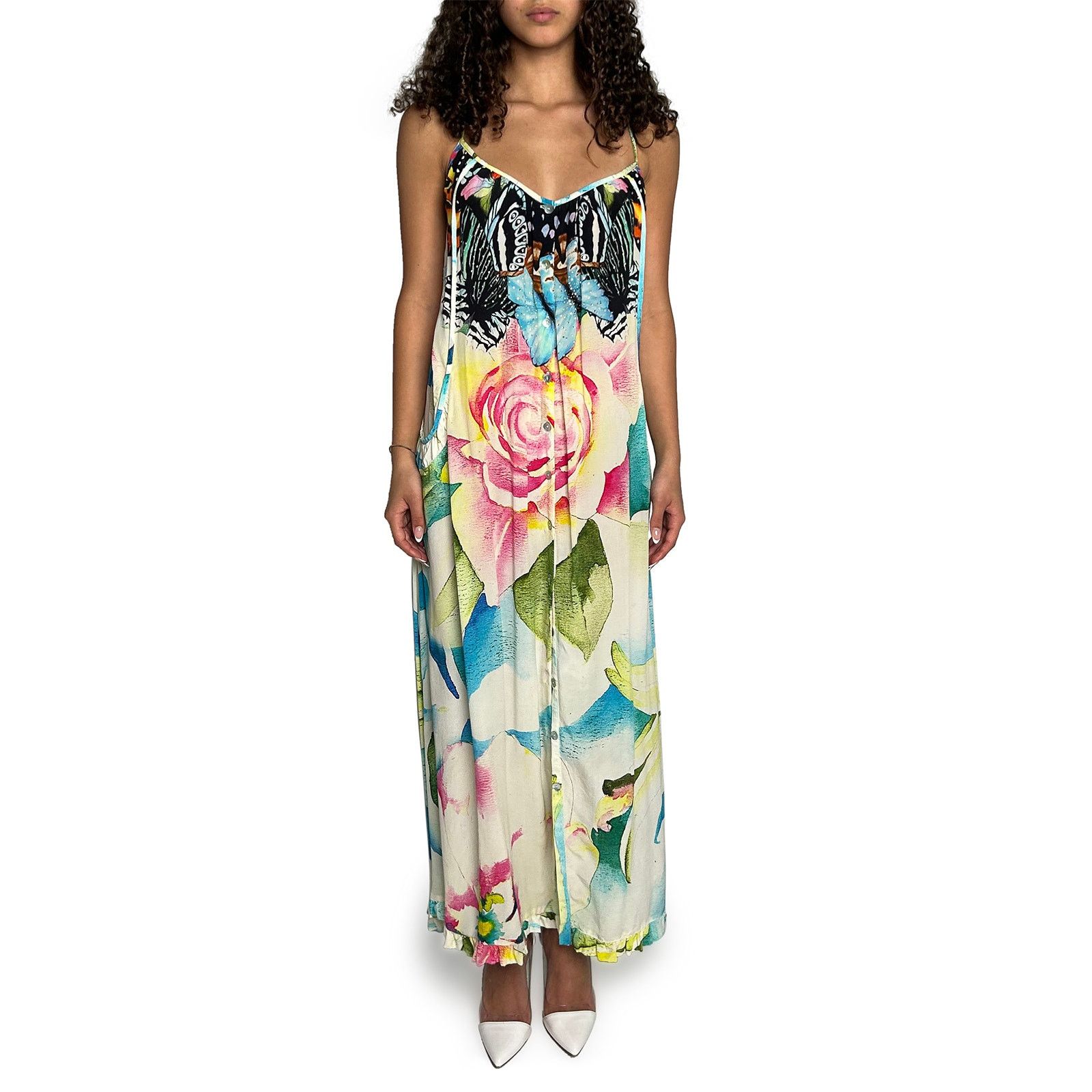CAMILLA Floral lightweight button dress Size S / US 4 / IT 40 - 3 Thumbnail