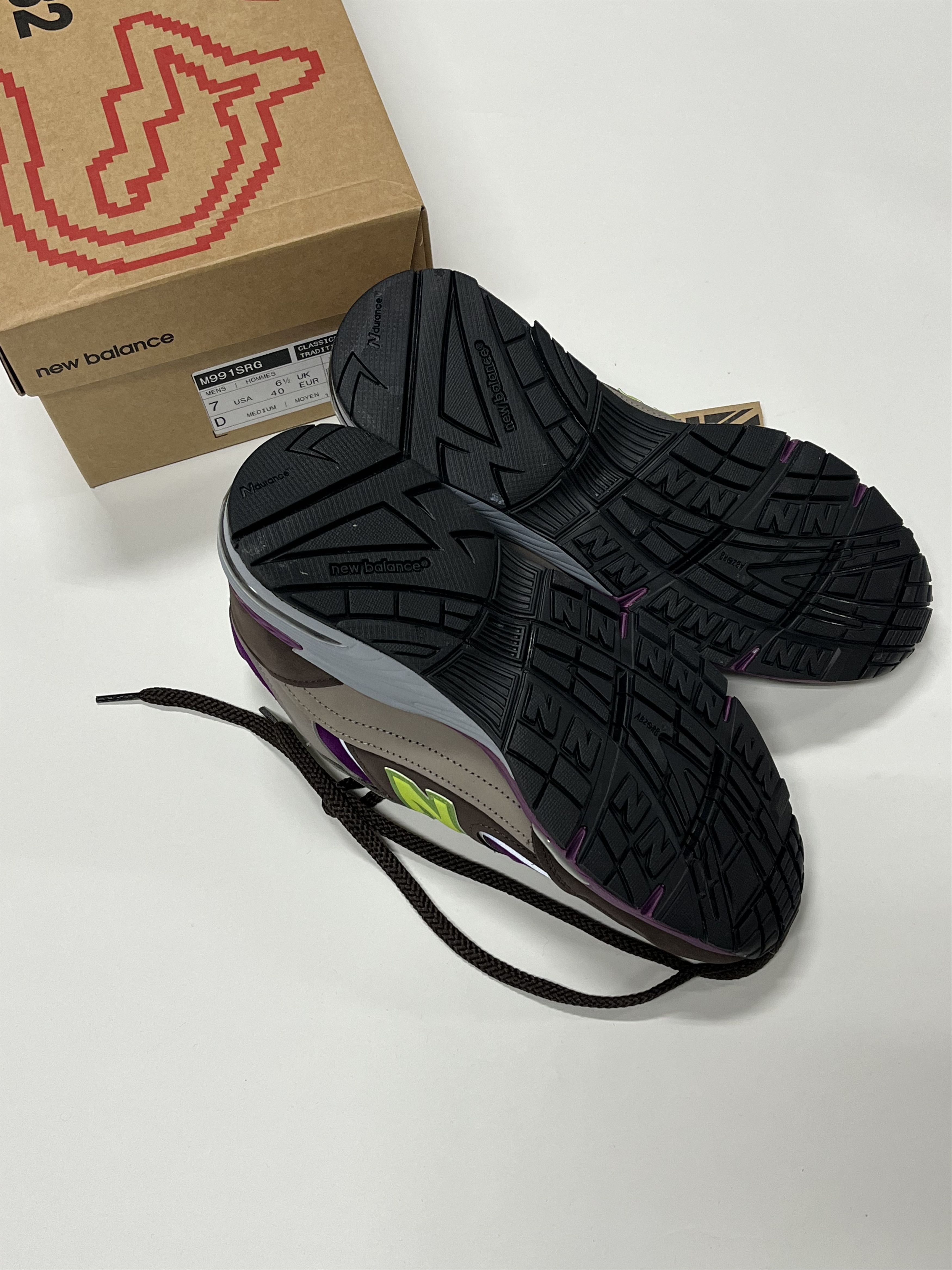 Stray Rats Stray Rats New Balance 991 Brown Size US 7 / EU 40 - 2 Thumbnail